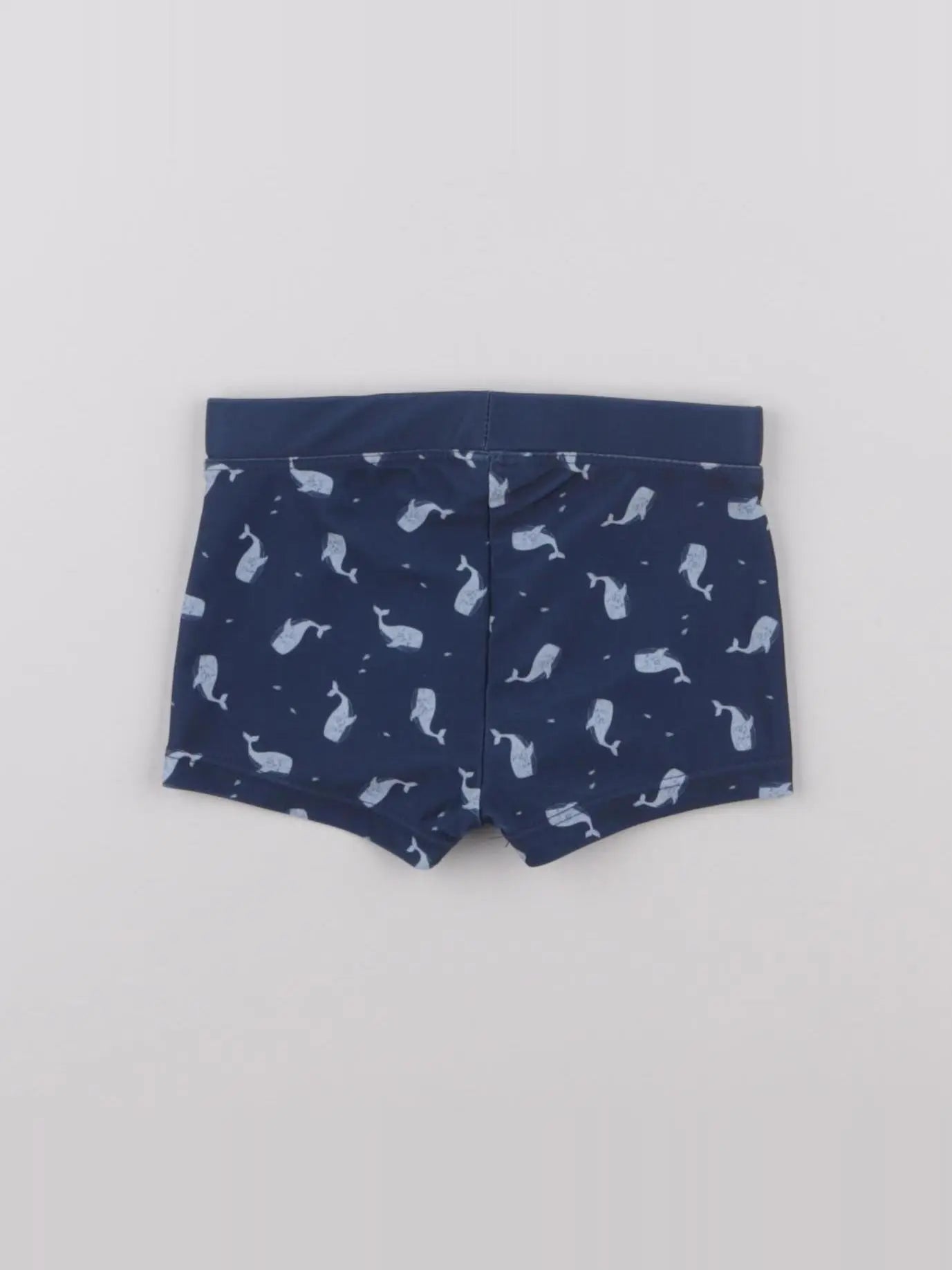 Vertbaudet - maillot de bain bleu - 6/9 mois