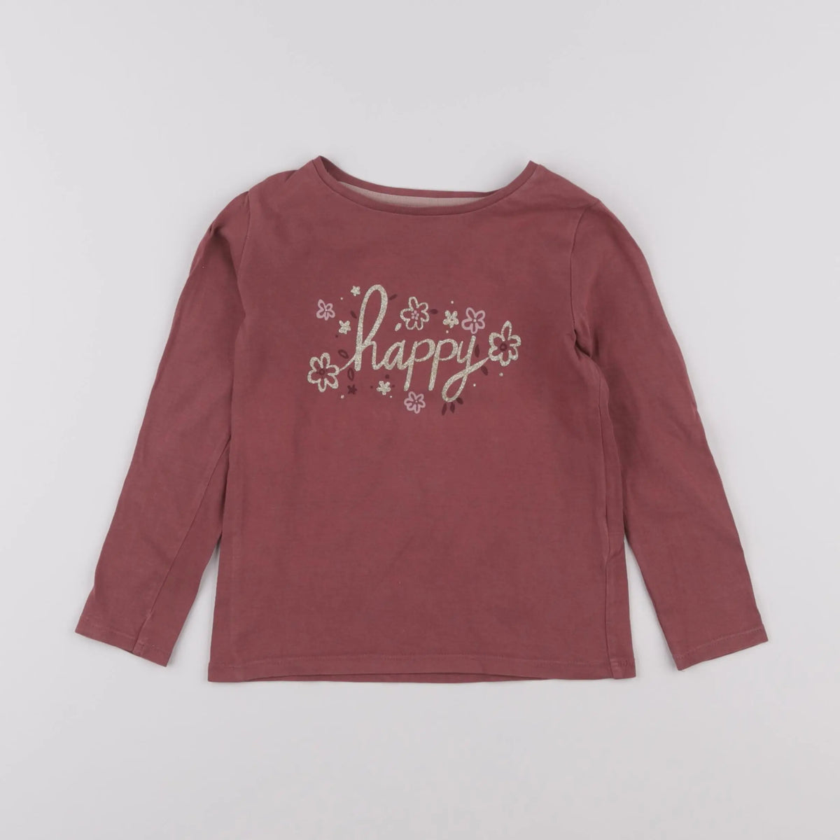 Vertbaudet - tee-shirt rose - 5 ans