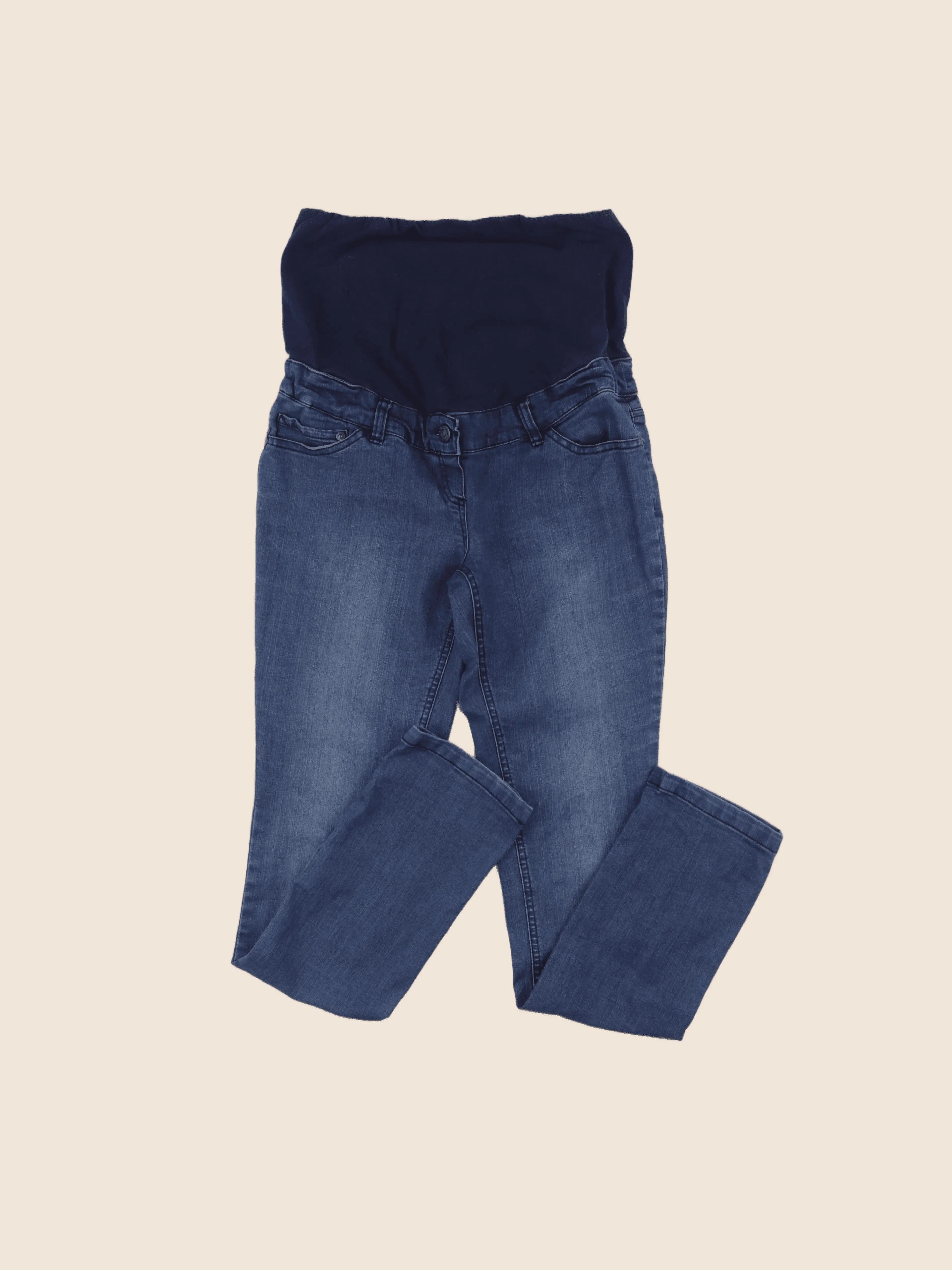 Vertbaudet - jean grossesse bleu - 38