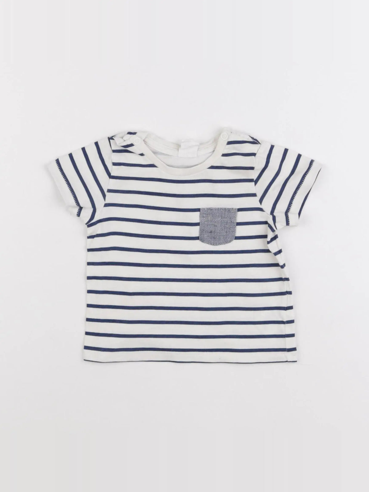 H&M - tee-shirt blanc - 4/6 mois