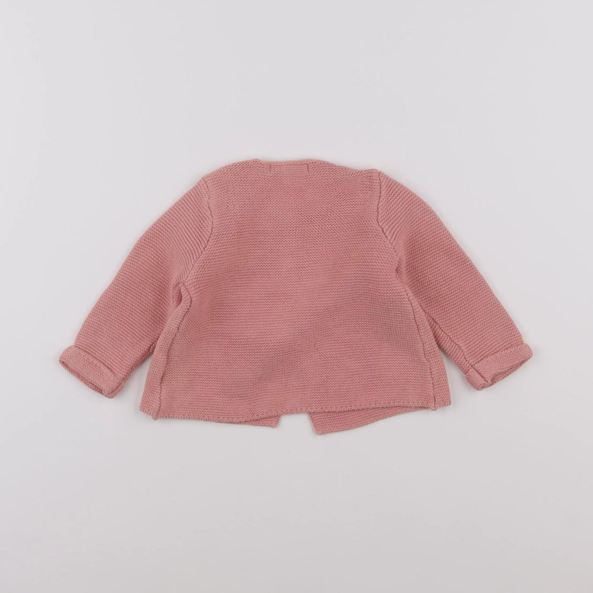 Vertbaudet - gilet rose - 6 mois