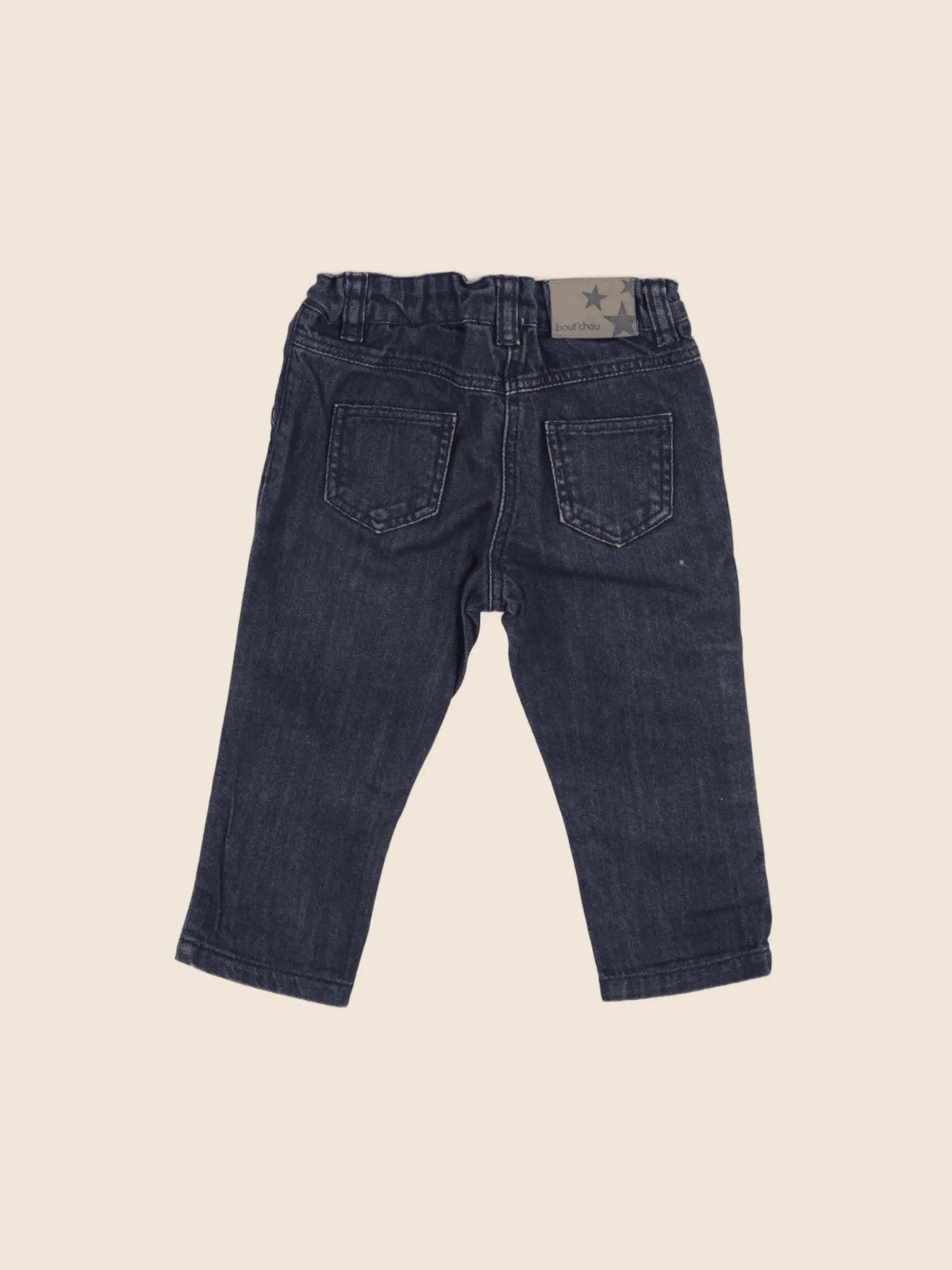 Boutchou - pantalon bleu - 9 mois