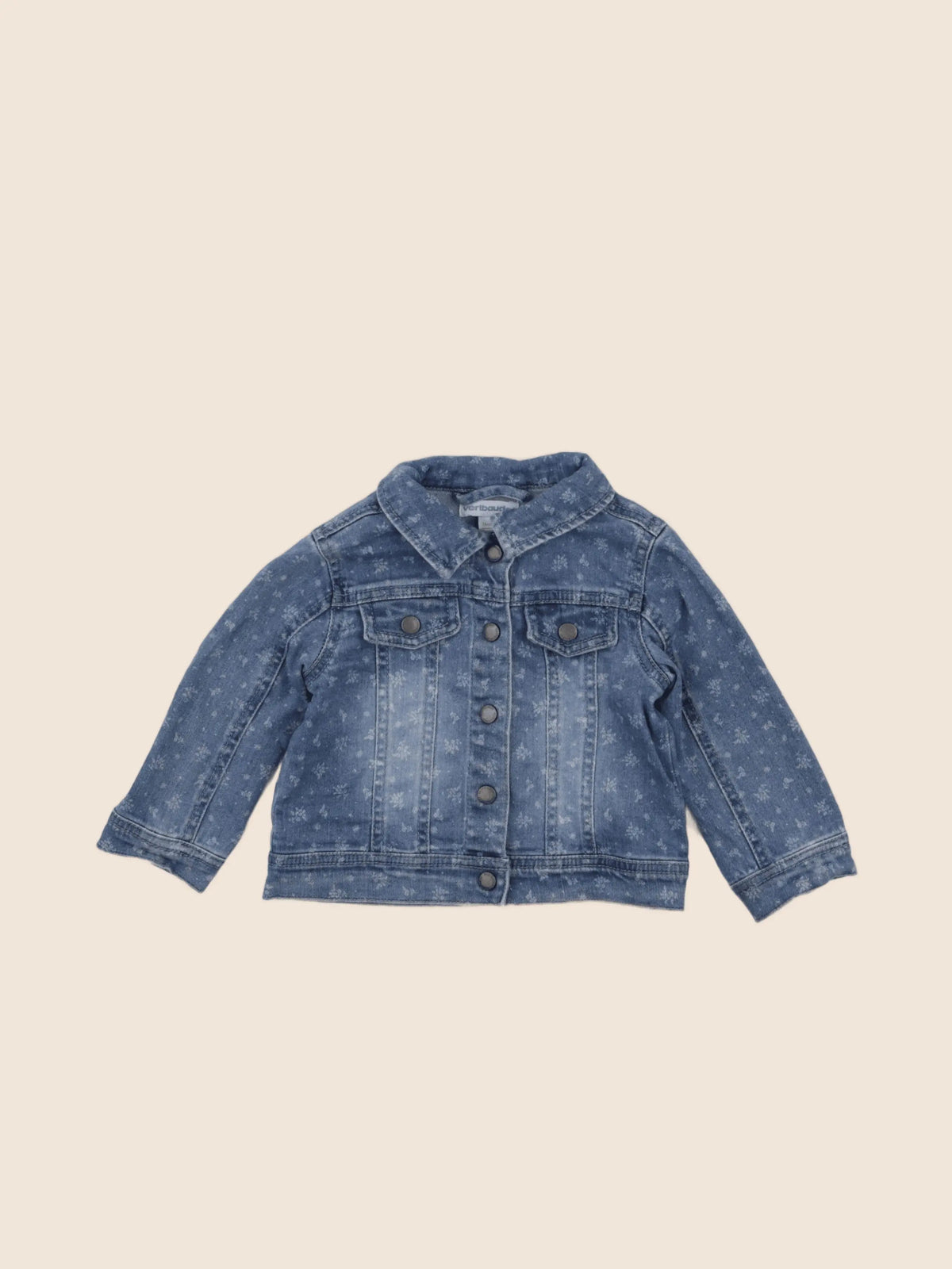 Vertbaudet - veste bleu - 12 mois