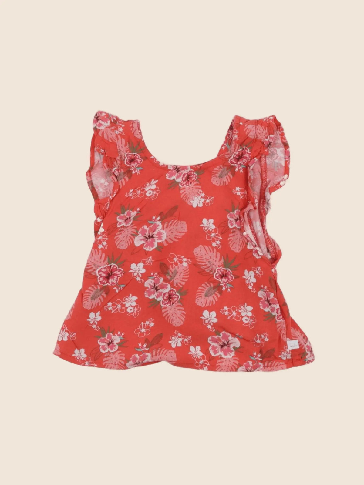 IKKS - blouse rouge - 12 mois