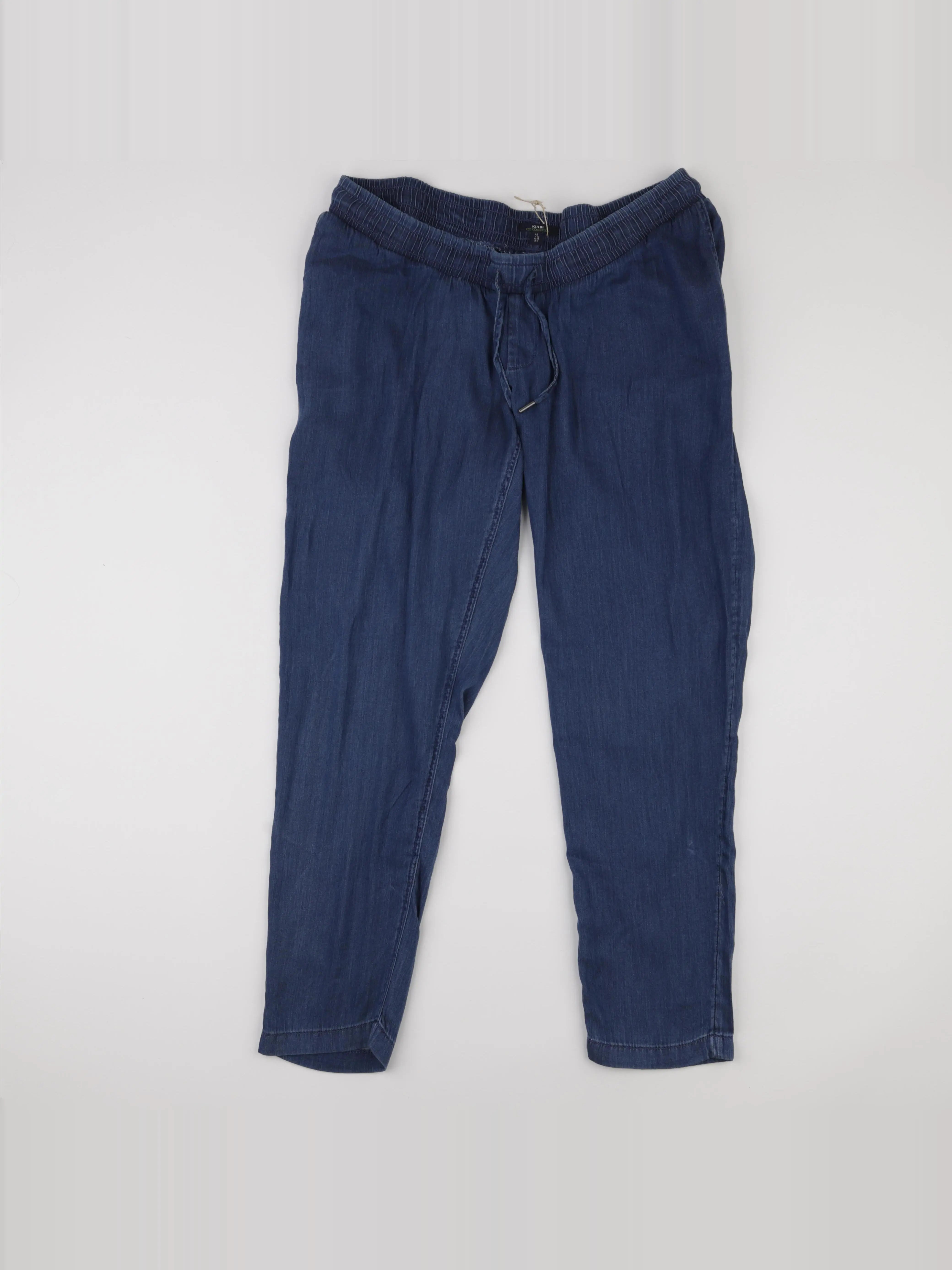 Kiabi - pantalon grossesse bleu - 42