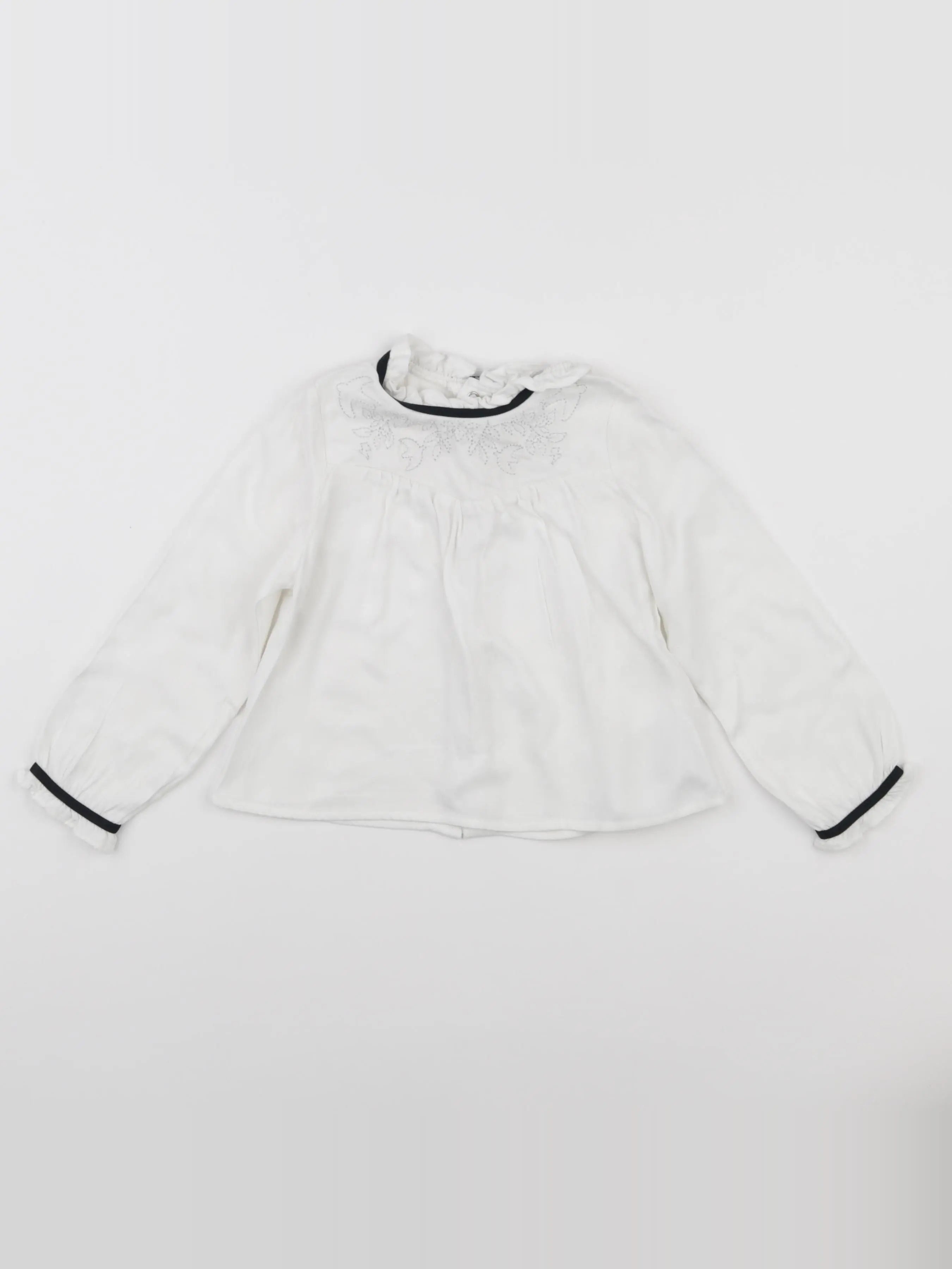 IKKS - blouse blanc - 3 ans