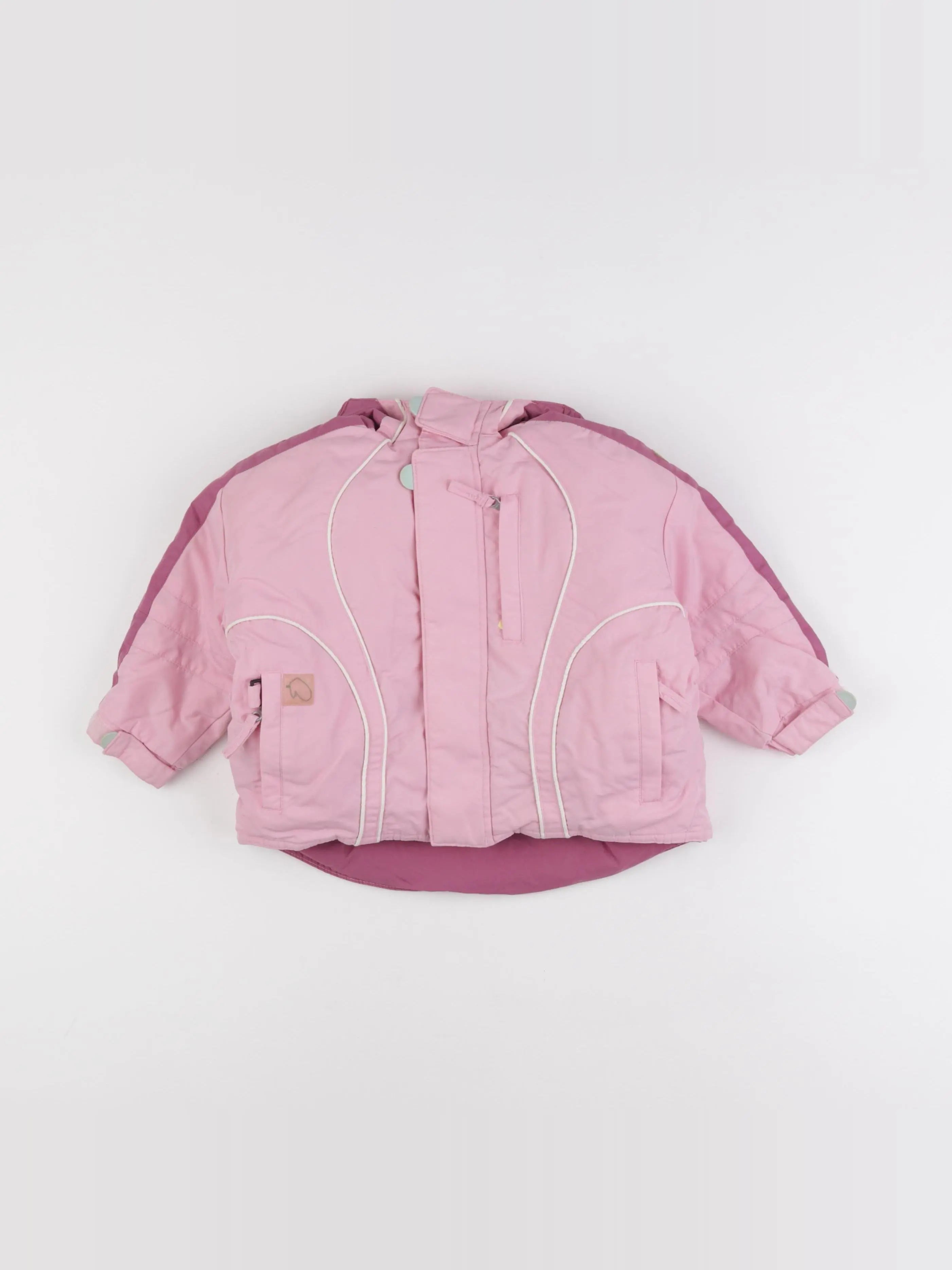 Decathlon ski - manteau de ski rose - 18 mois