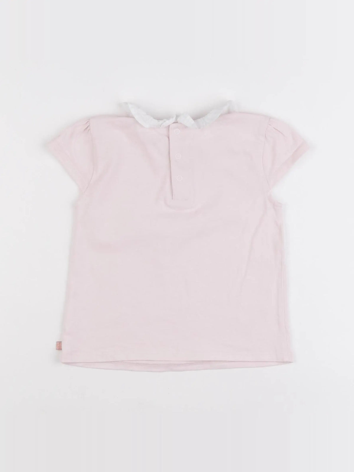 Carrément Beau - tee-shirt rose - 3 ans