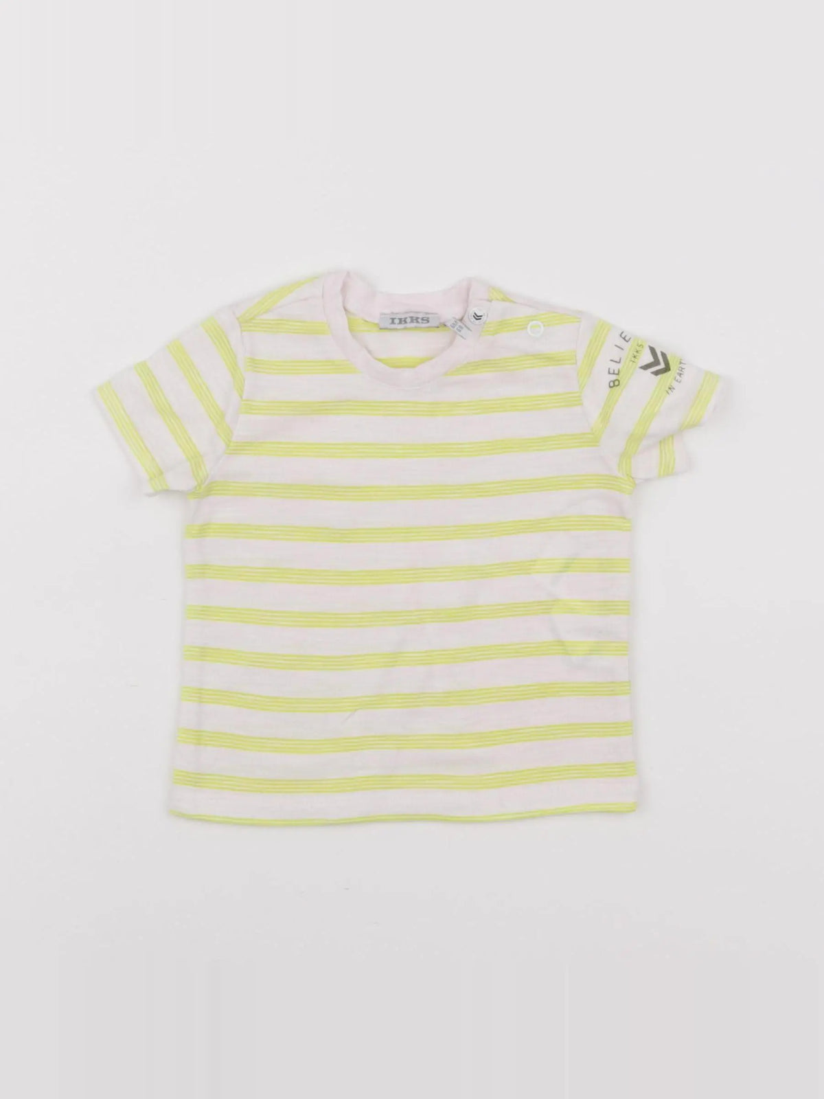IKKS - tee-shirt beige - 6 mois