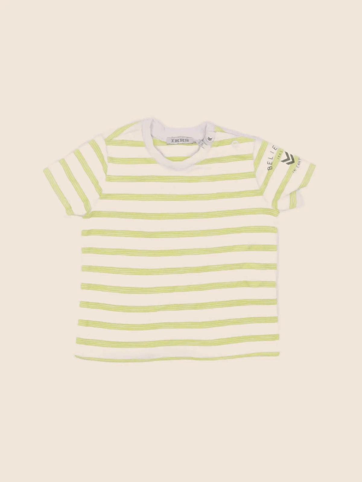 IKKS - tee-shirt beige - 6 mois