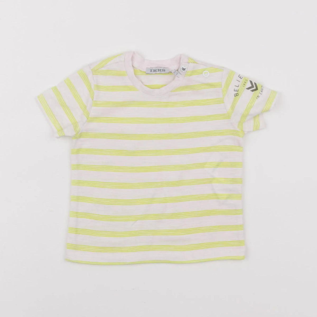 IKKS - tee-shirt beige - 6 mois