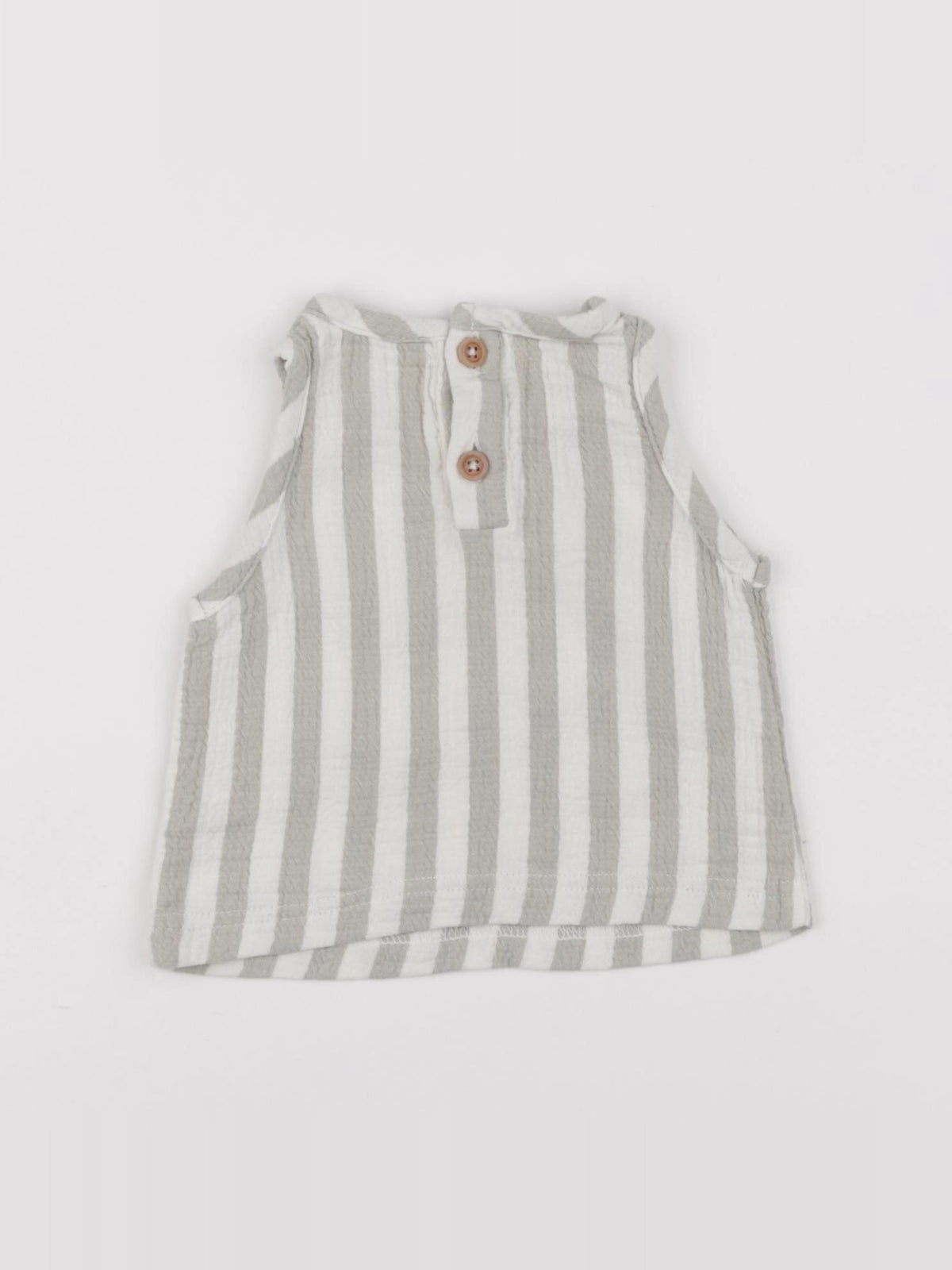 Quincy Mae - blouse beige - 0/3 mois