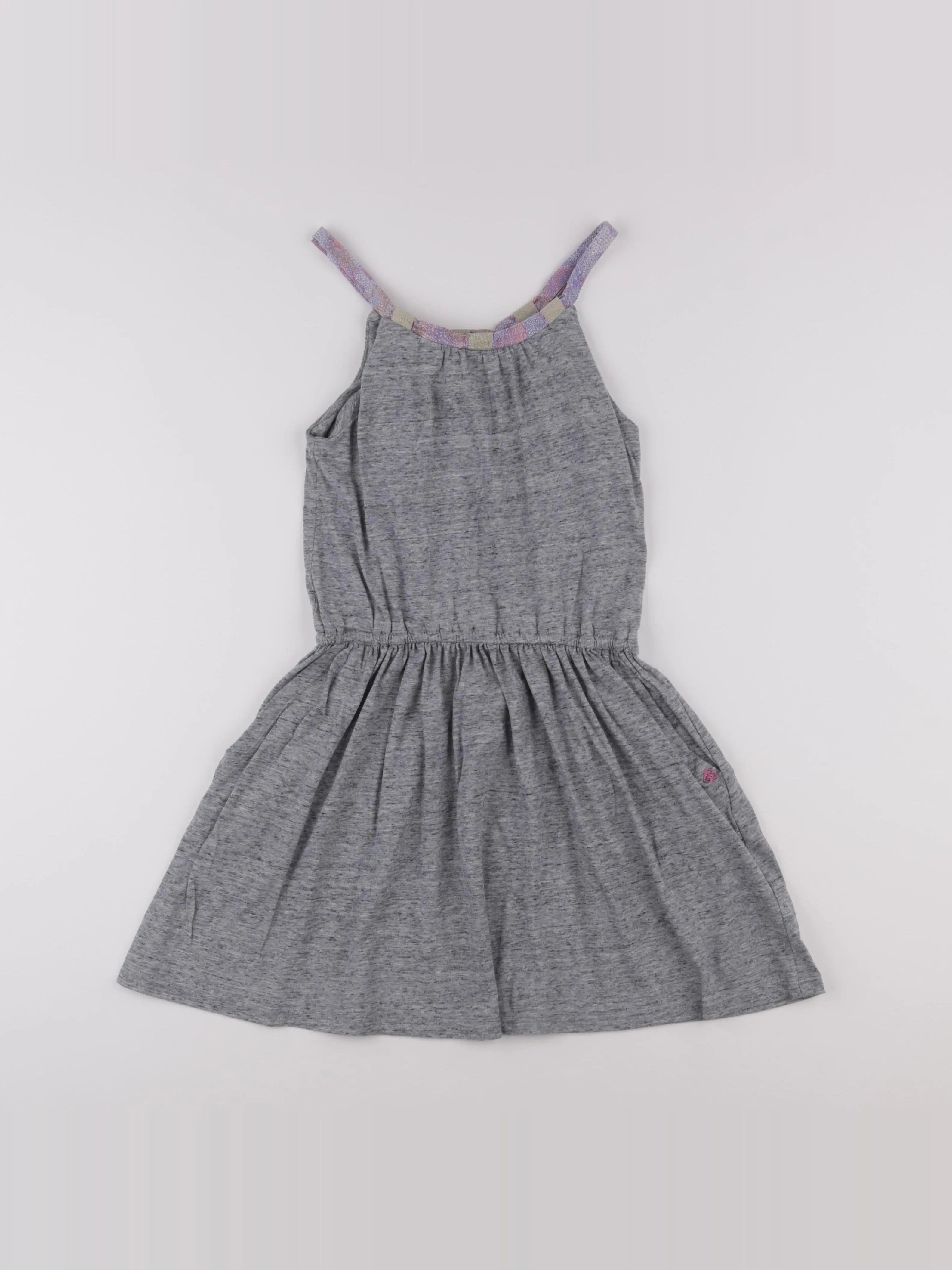 IKKS - robe gris - 10 ans