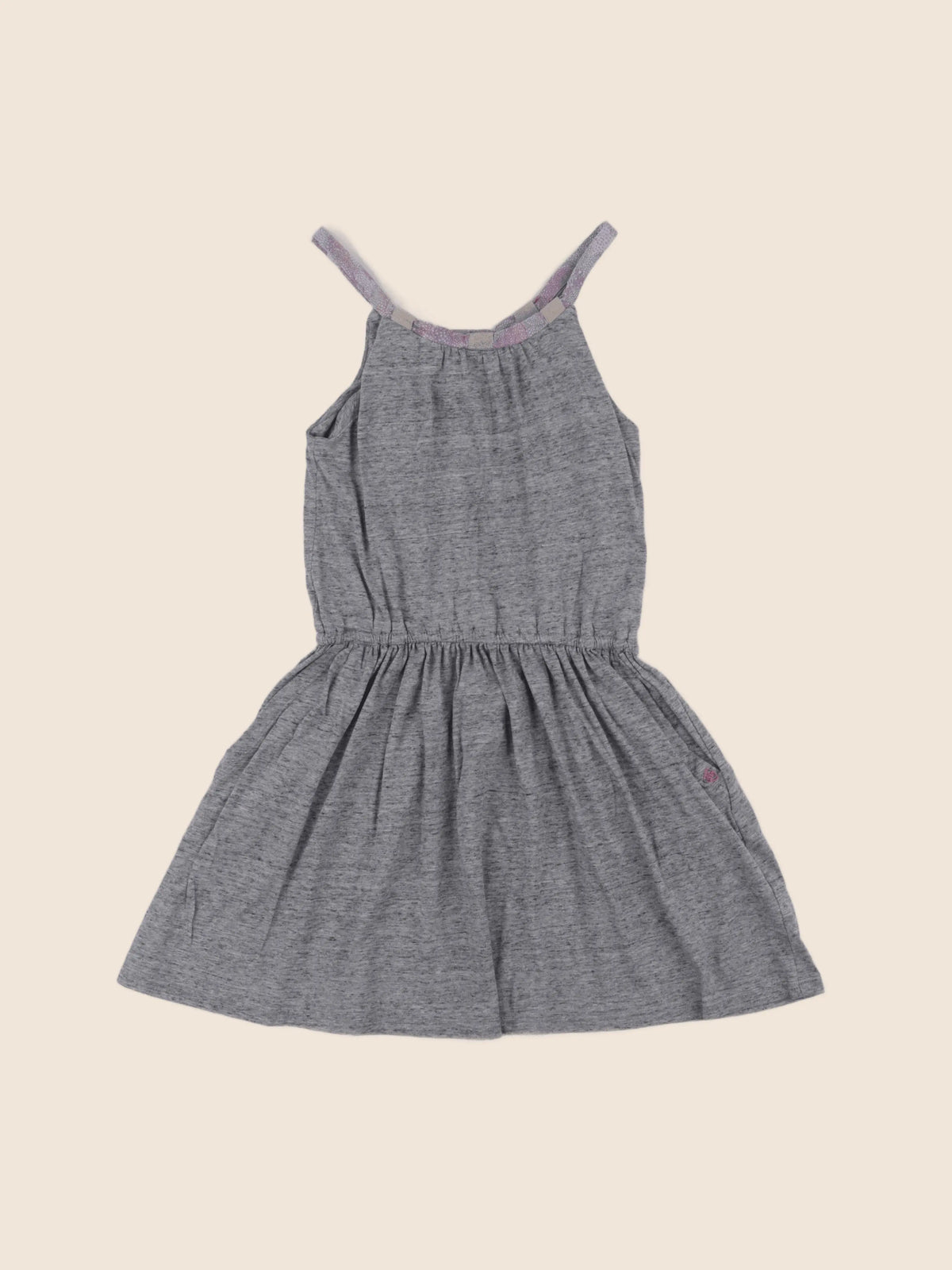 IKKS - robe gris - 10 ans