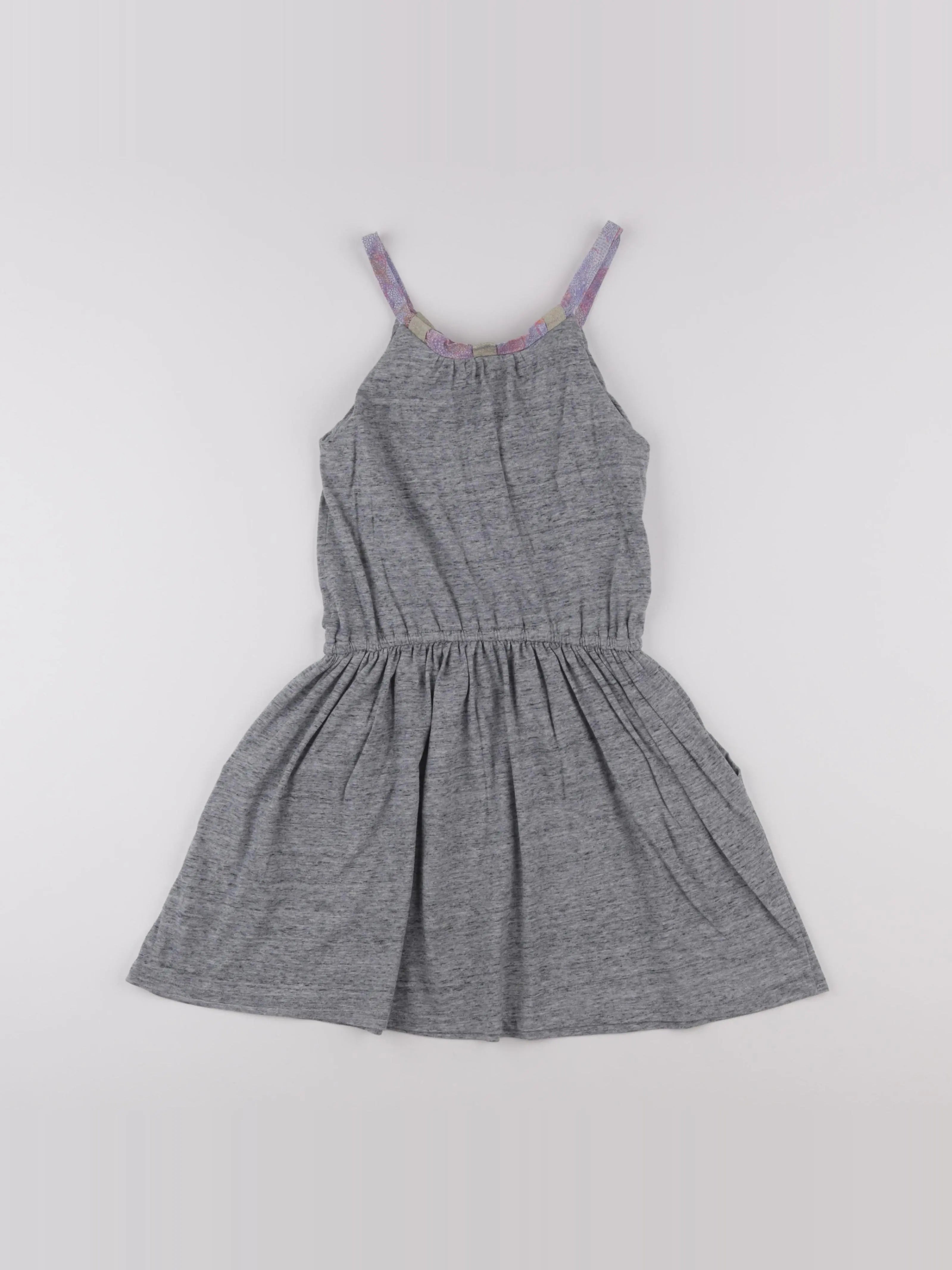 IKKS - robe gris - 10 ans