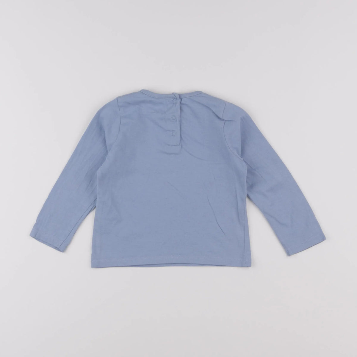 Vertbaudet - tee-shirt bleu - 18 mois