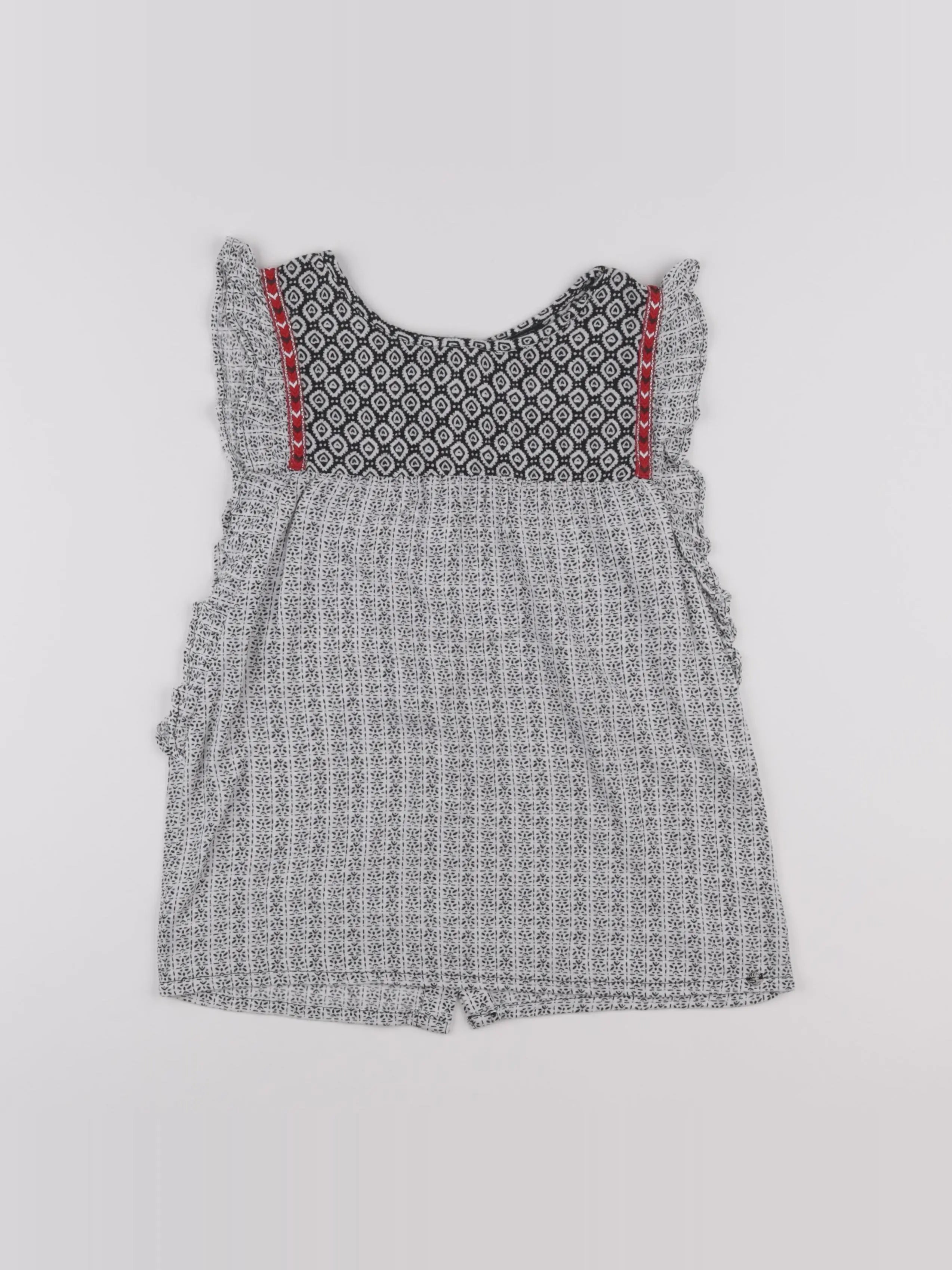 IKKS - blouse noir - 10 ans