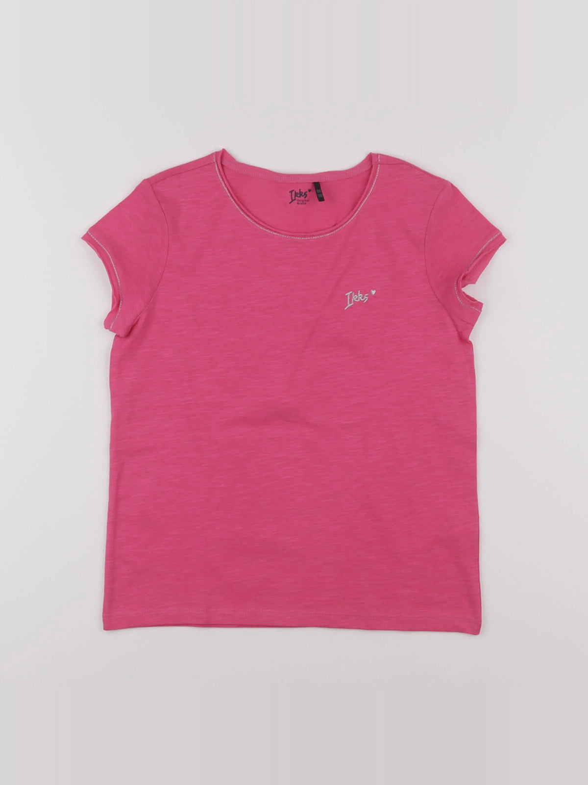 IKKS - tee-shirt rose - 10 ans