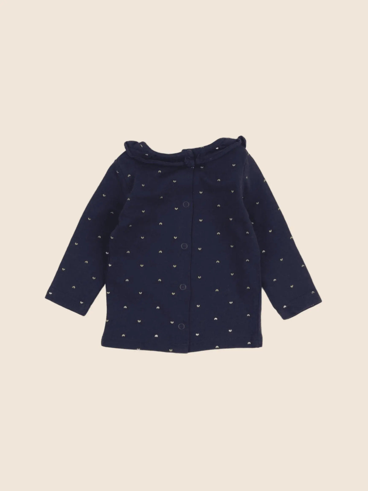 Vertbaudet - tee-shirt bleu - 3 mois