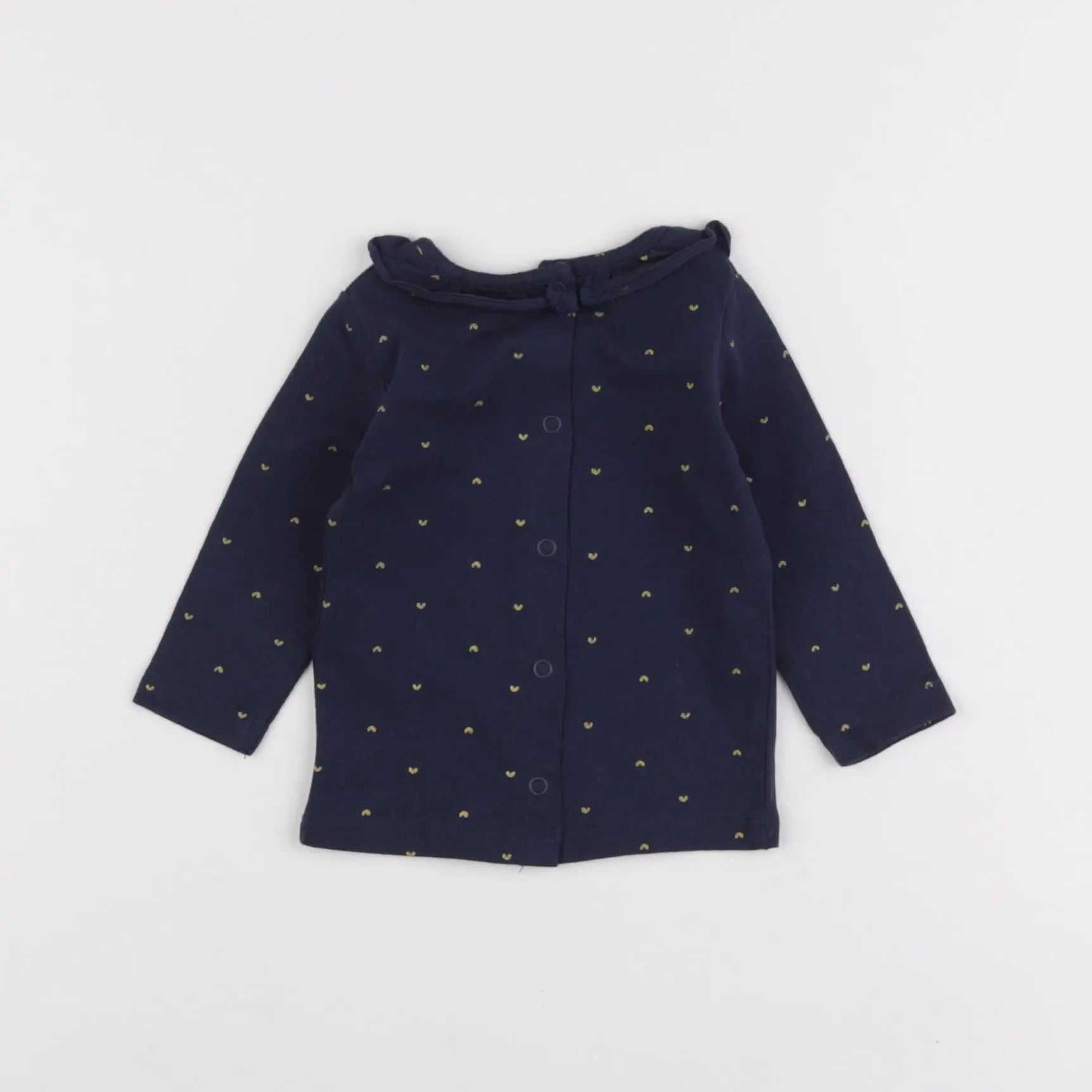 Vertbaudet - tee-shirt bleu - 3 mois