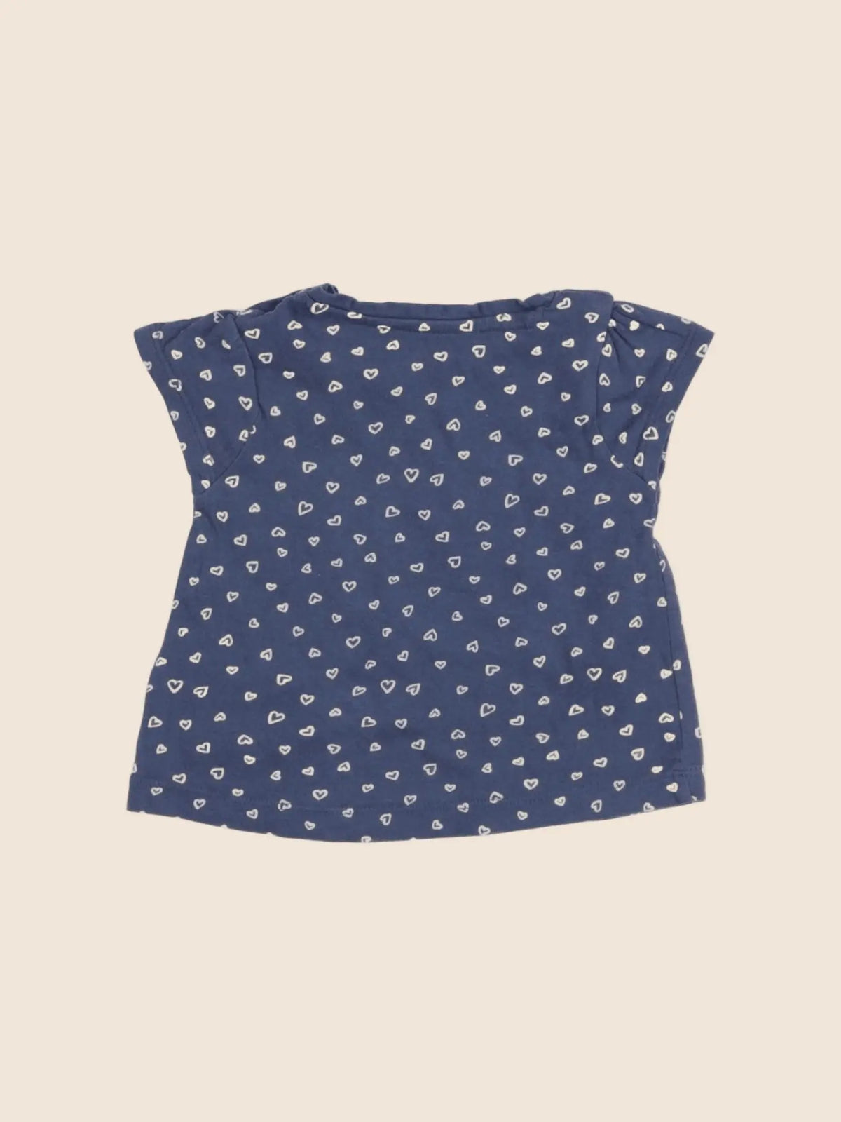 Vertbaudet - tee-shirt bleu - 3 mois