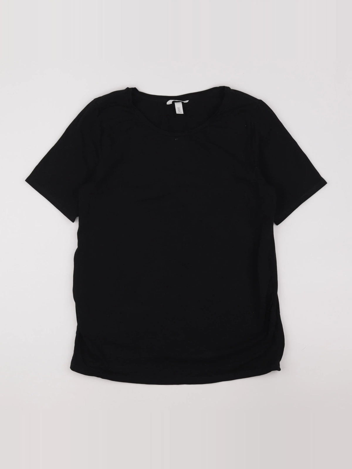 H&M - tee-shirt grossesse noir - l