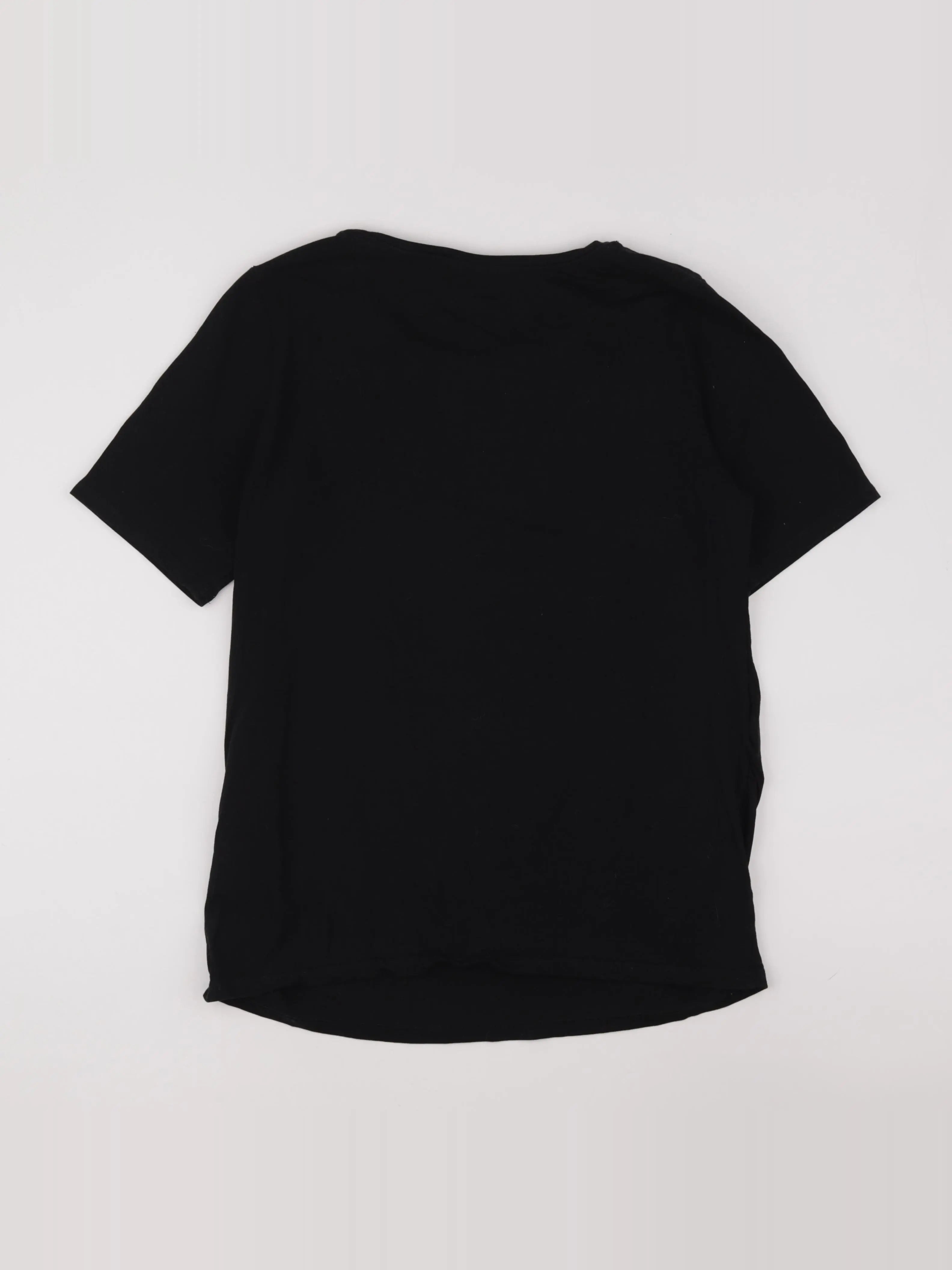 H&M - tee-shirt grossesse noir - l