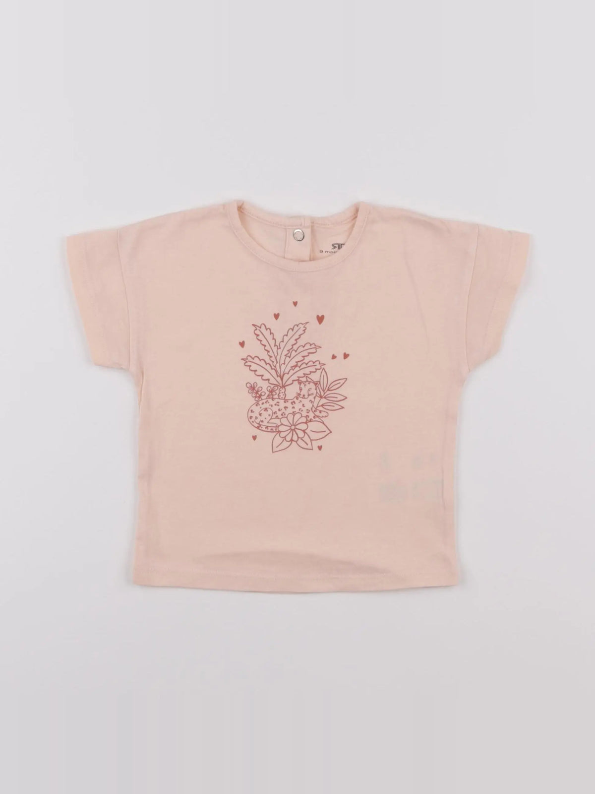 La Redoute - tee-shirt rose - 9 mois