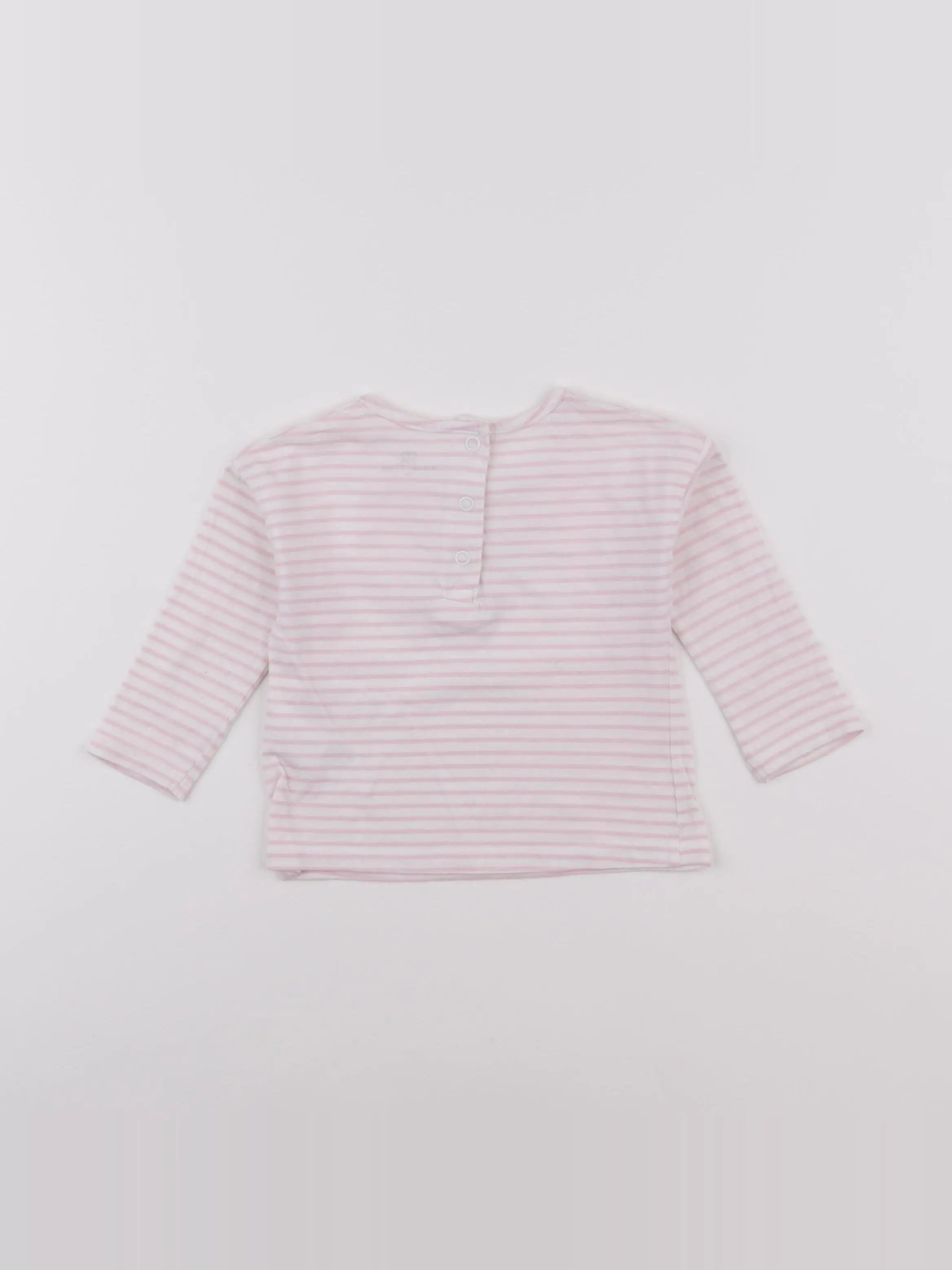 La Redoute - tee-shirt rose - 9 mois