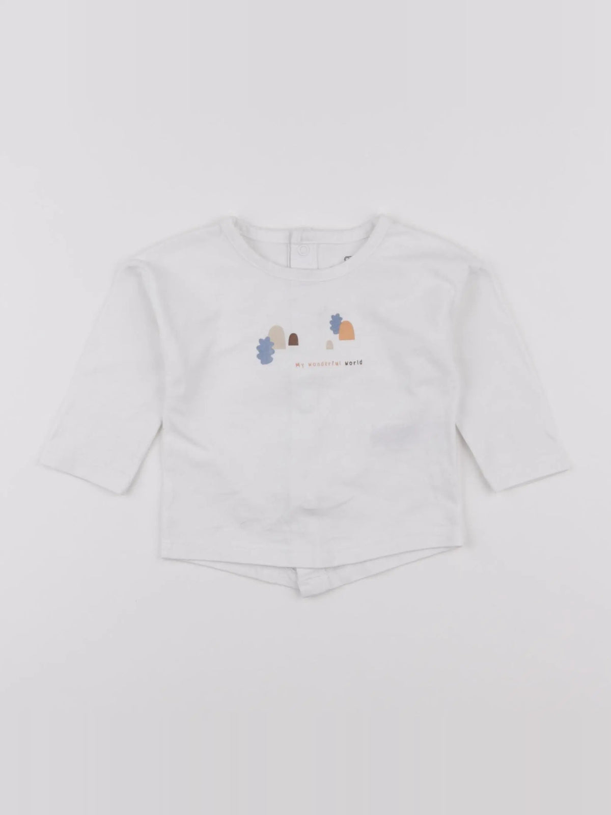 La Redoute - tee-shirt blanc - 9 mois