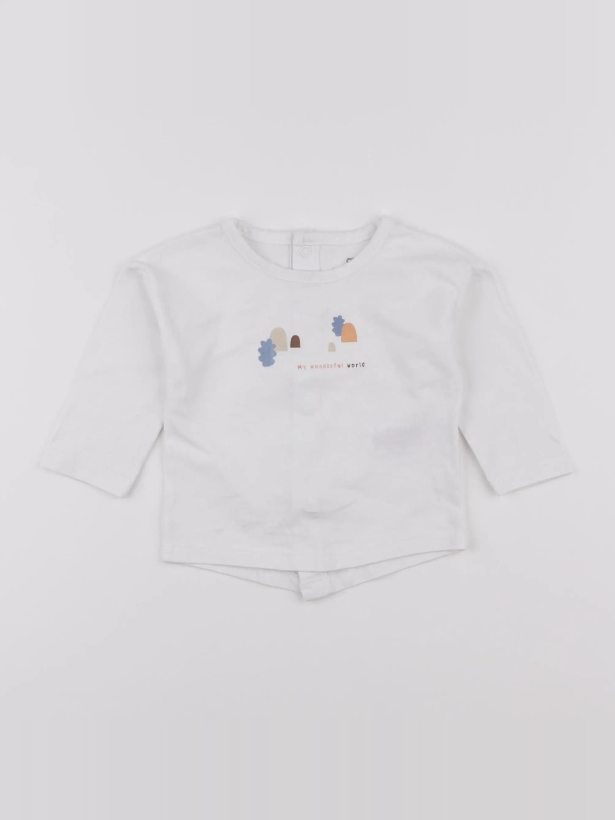 La Redoute - tee-shirt blanc - 9 mois
