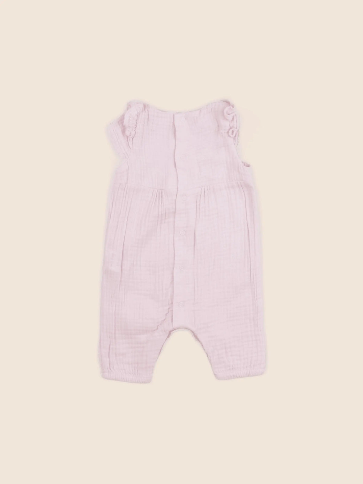 Vertbaudet - combinaison rose - 1 mois