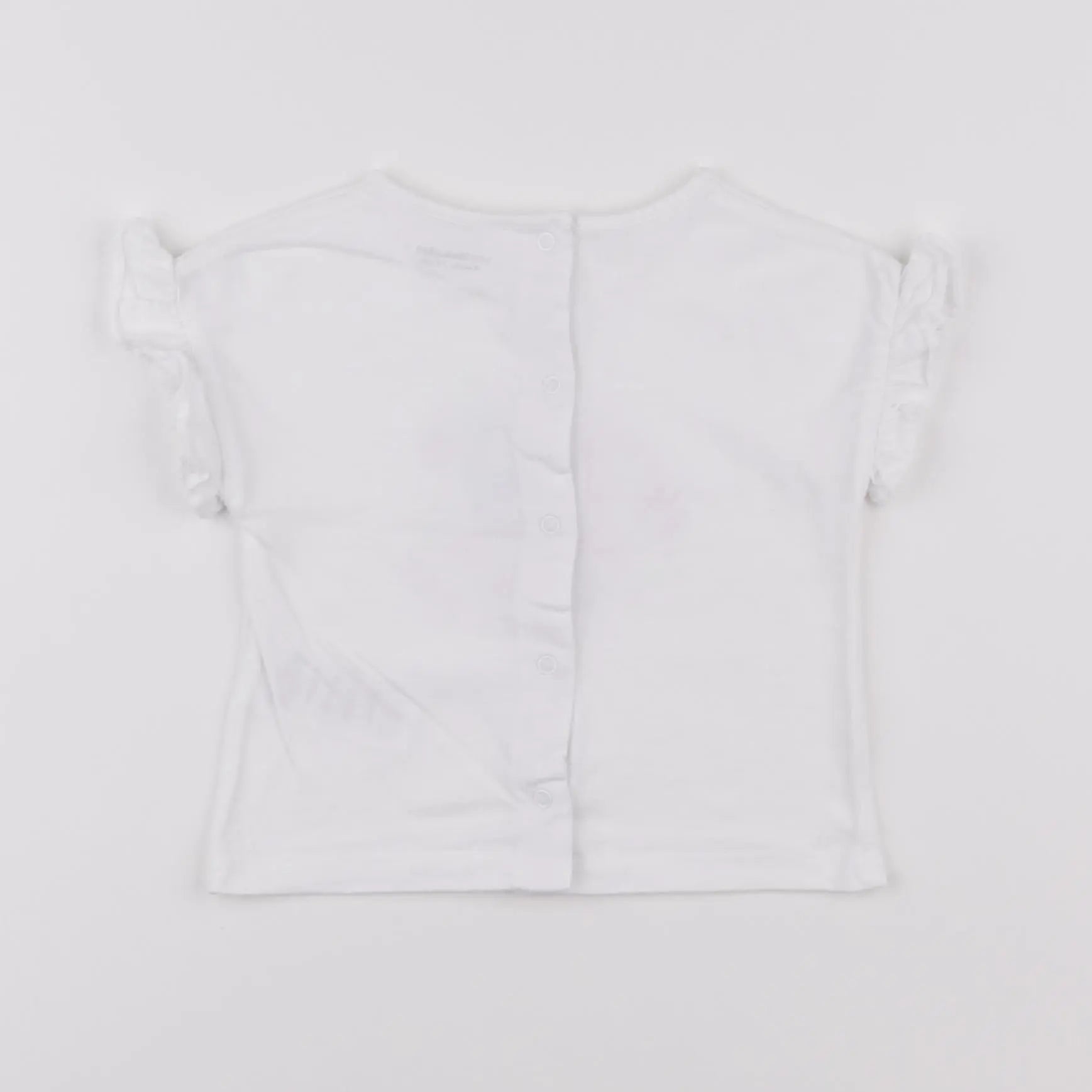 Vertbaudet - tee-shirt blanc - 9 mois