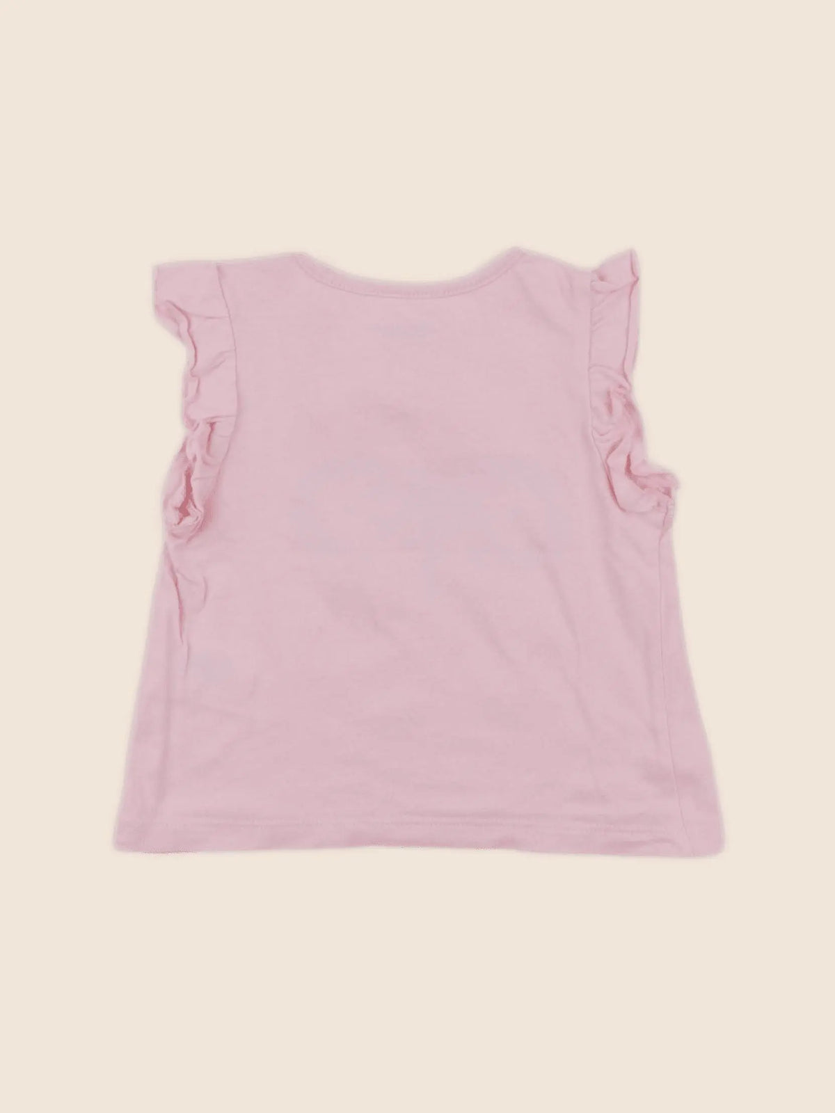 Vertbaudet - tee-shirt rose - 12 mois