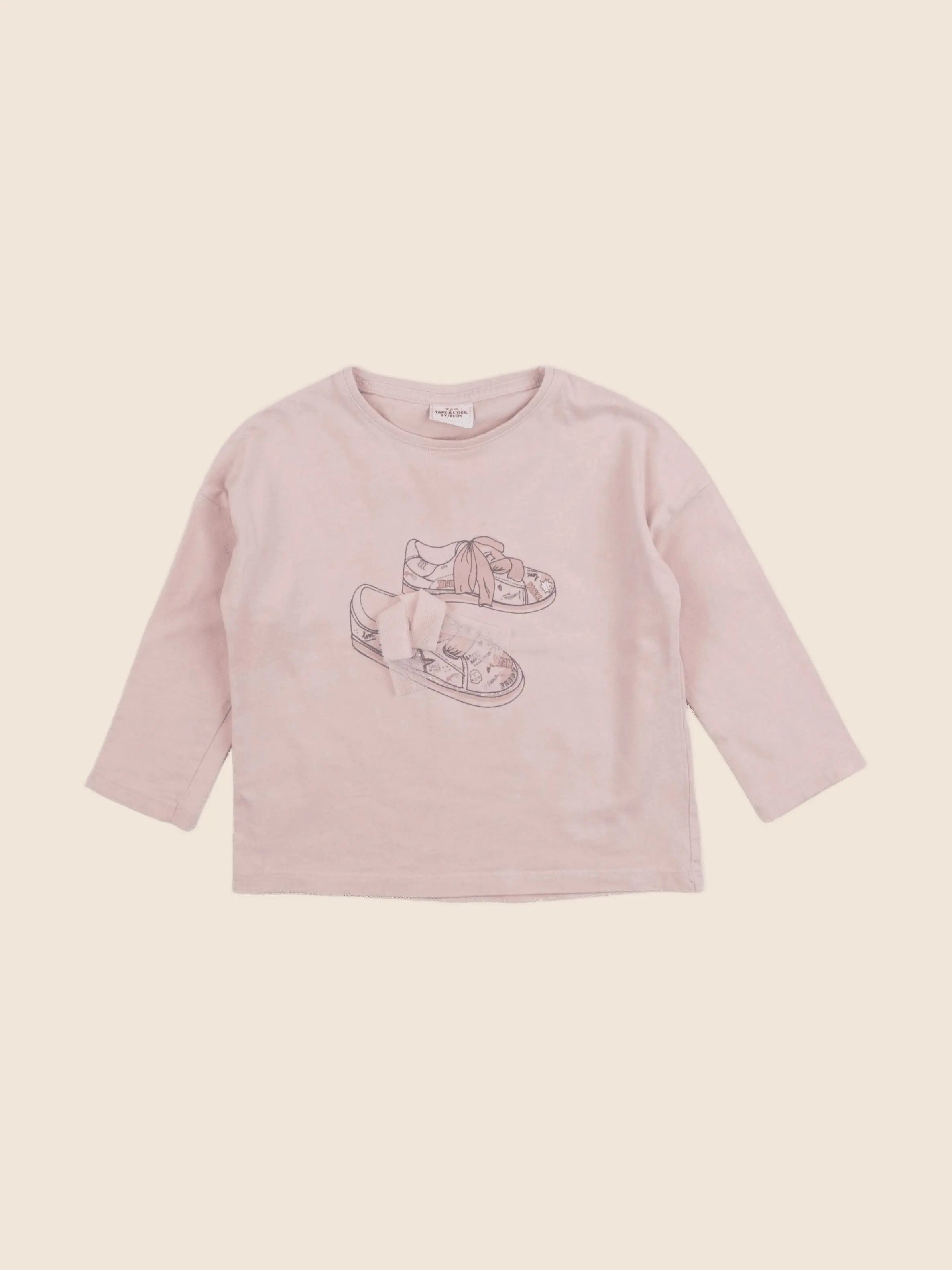 Tape à l'oeil - tee-shirt rose - 2 ans