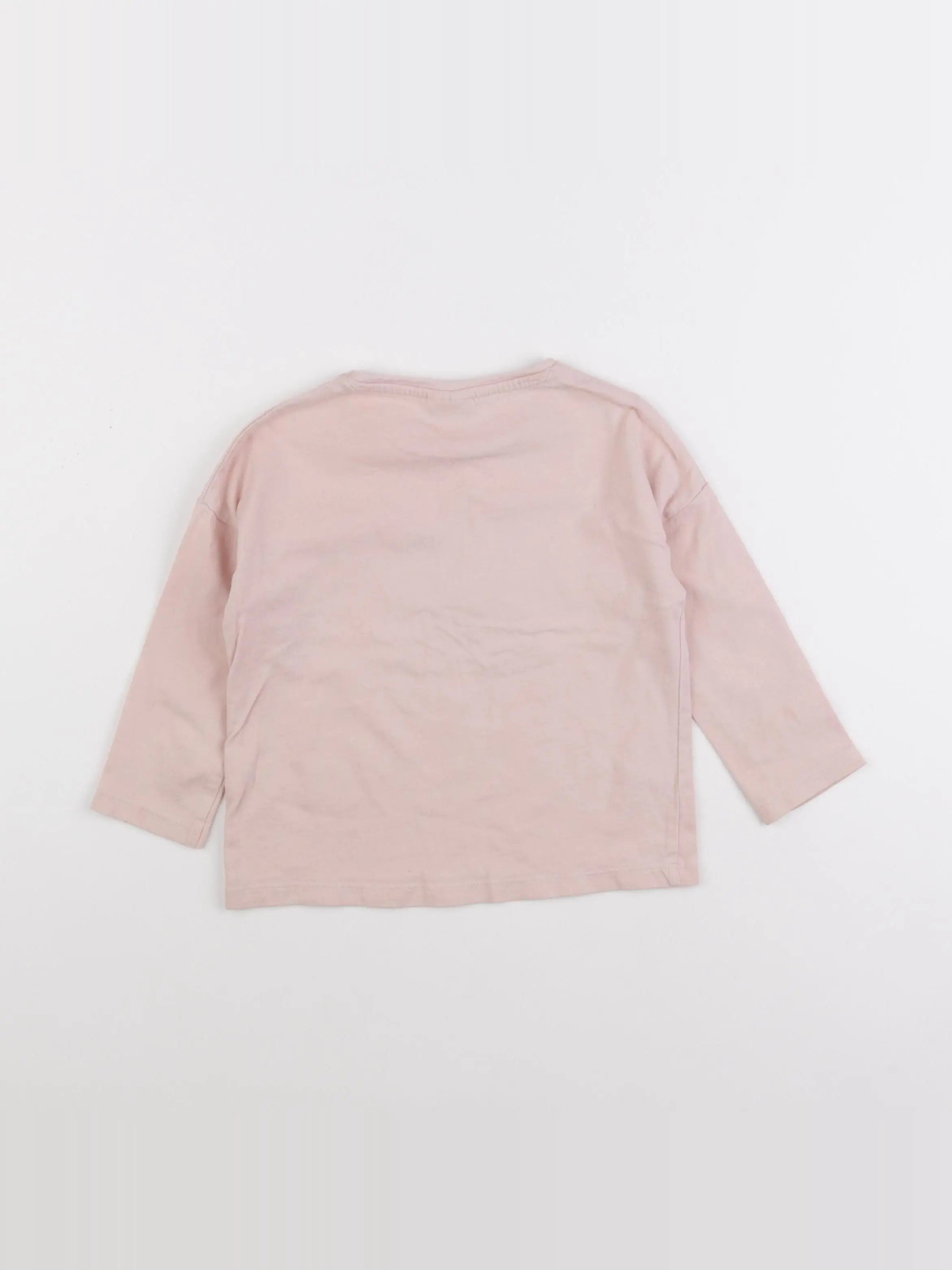 Tape à l'oeil - tee-shirt rose - 2 ans