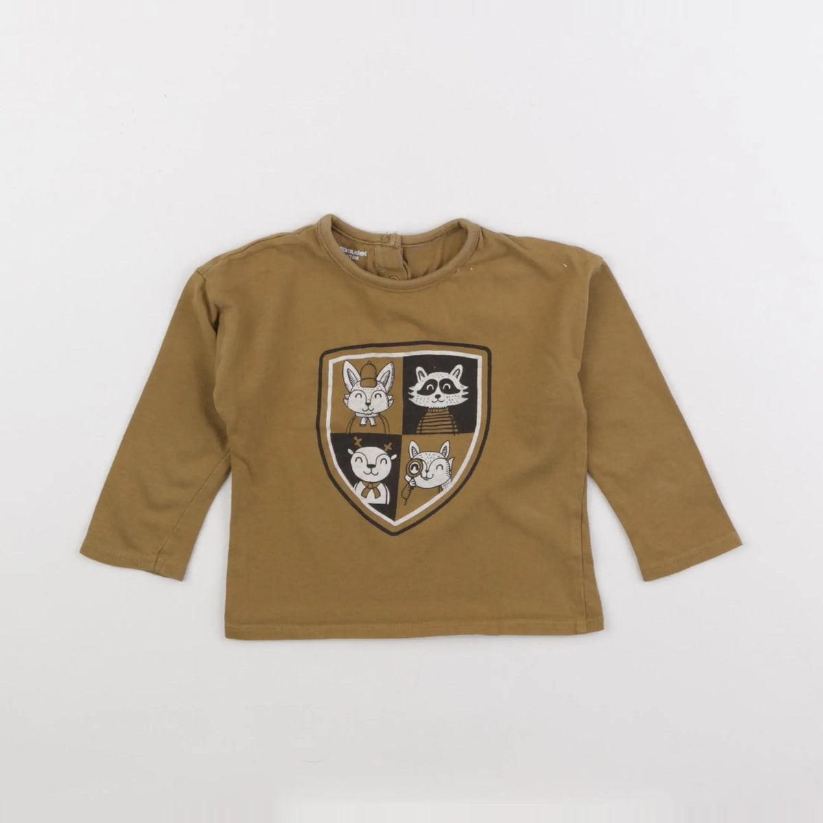 Vertbaudet - tee-shirt vert - 18 mois