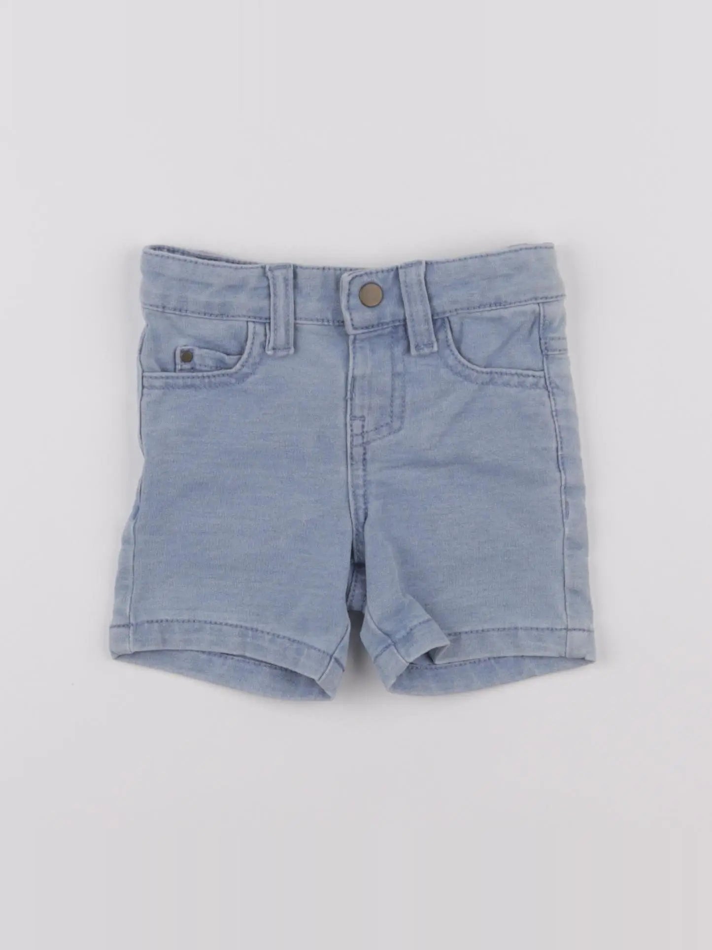 Boutchou - short bleu - 6 mois