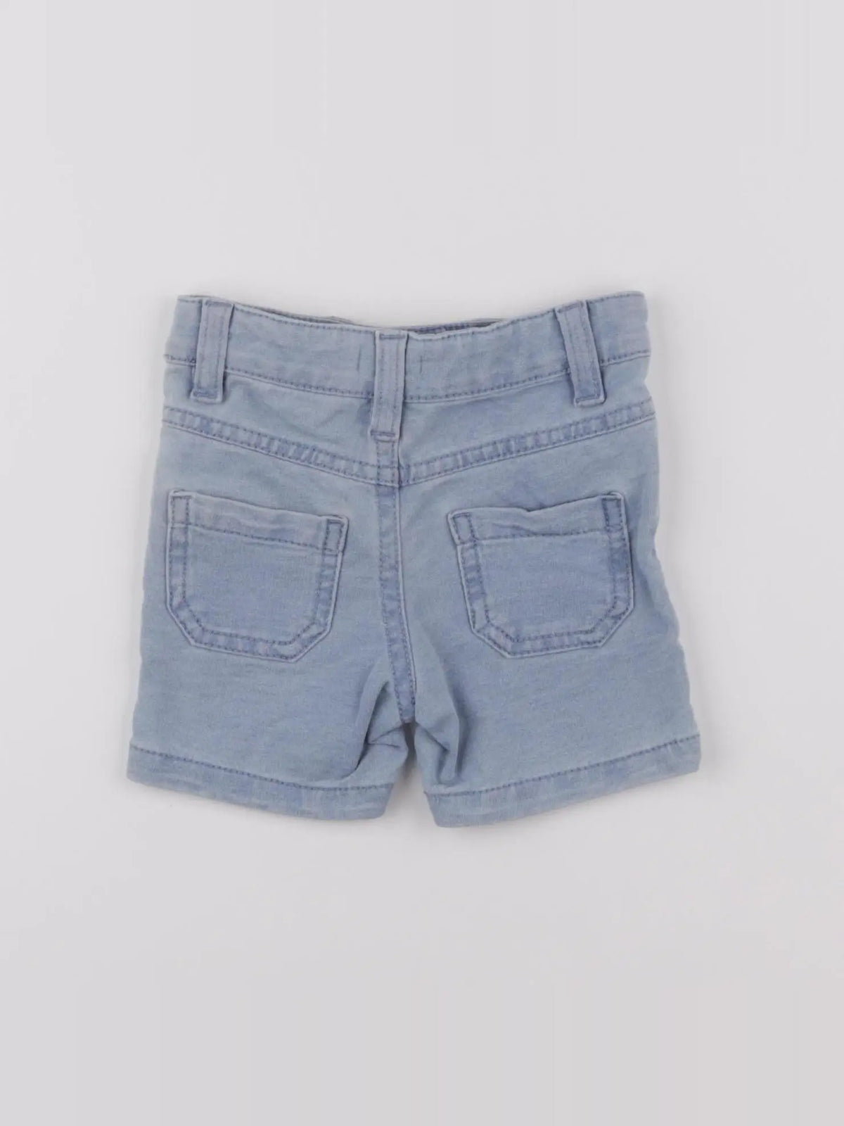 Boutchou - short bleu - 6 mois