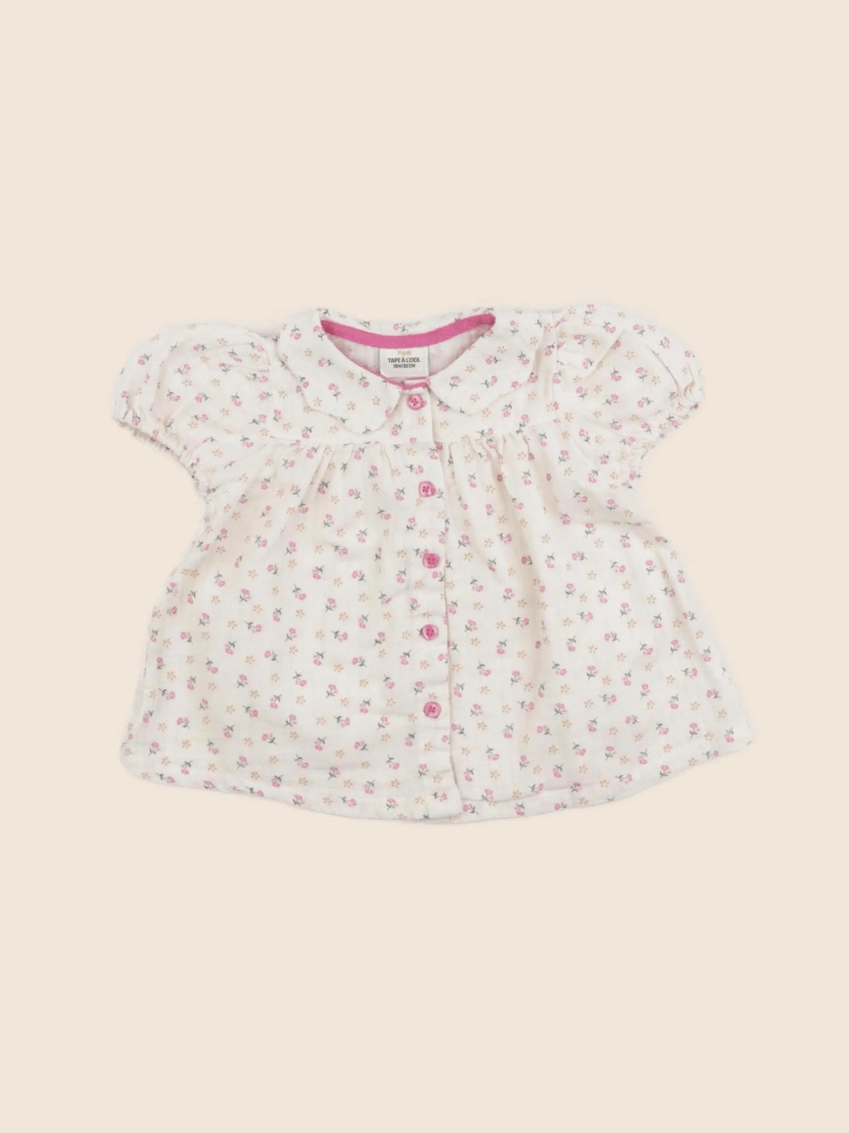Tape à l'oeil - blouse beige - 18 mois