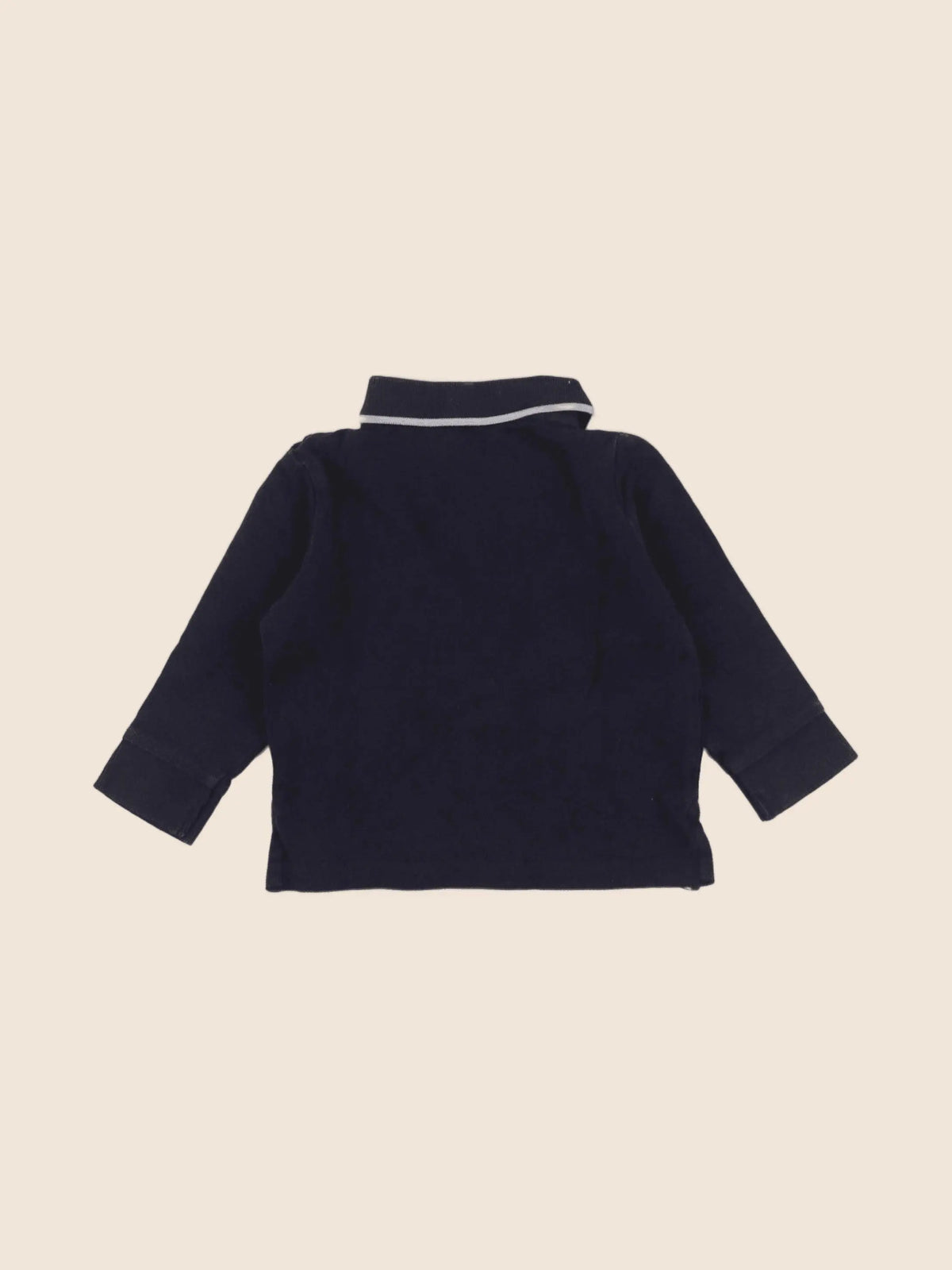 Boutchou - polo bleu - 9 mois