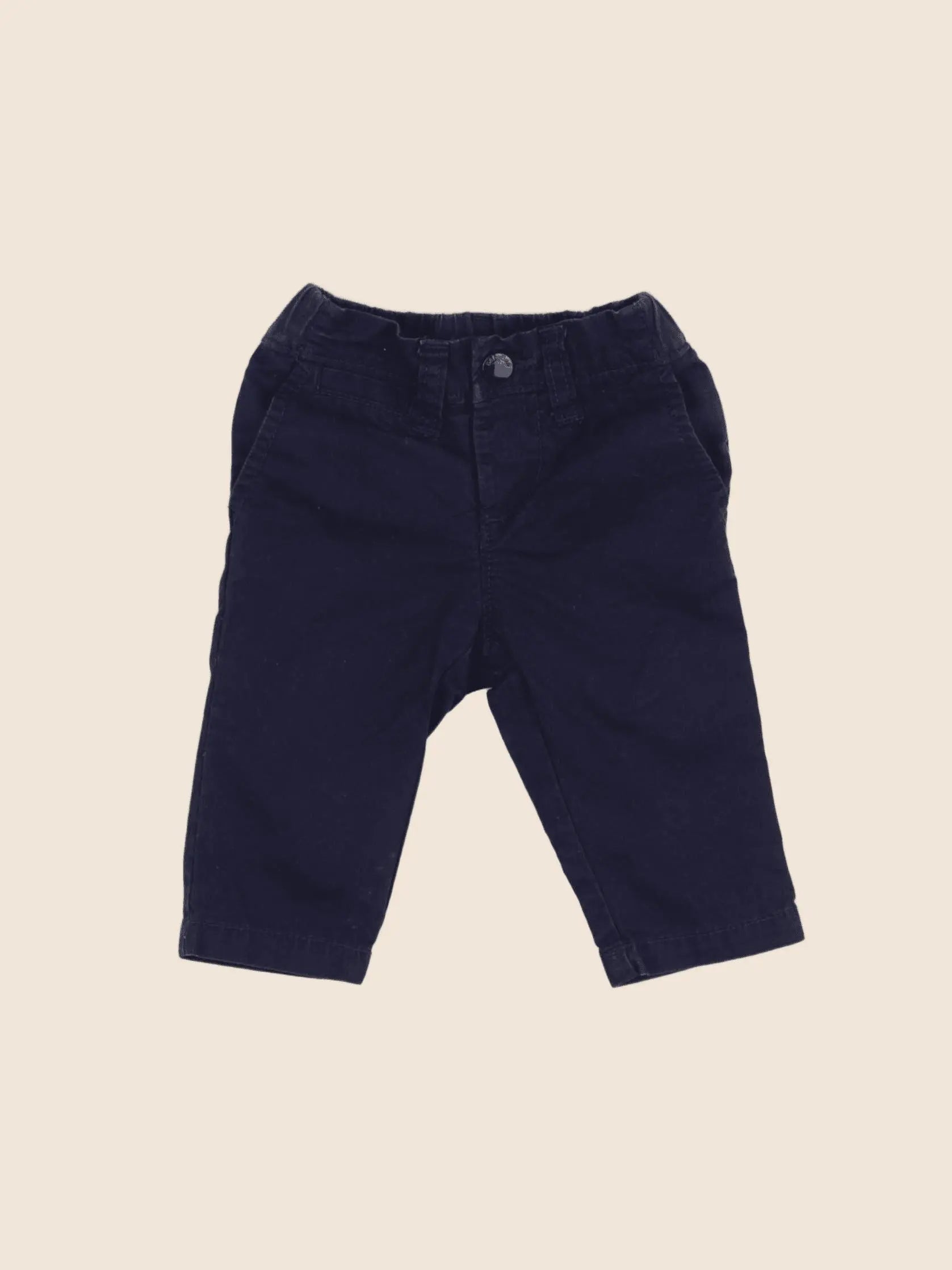 GAP - pantalon bleu - 3/6 mois