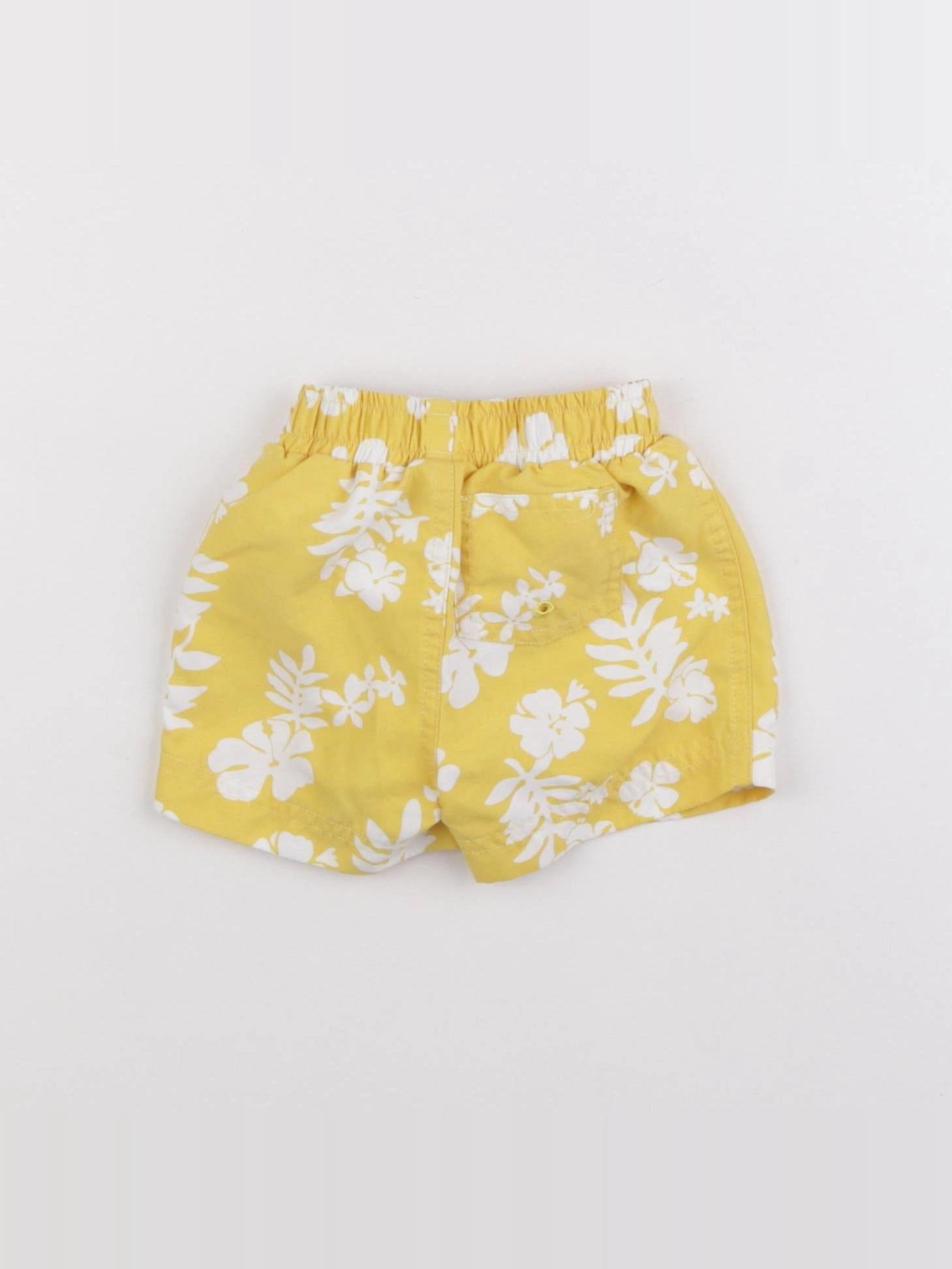 Petit Bateau - maillot de bain jaune - 6 mois