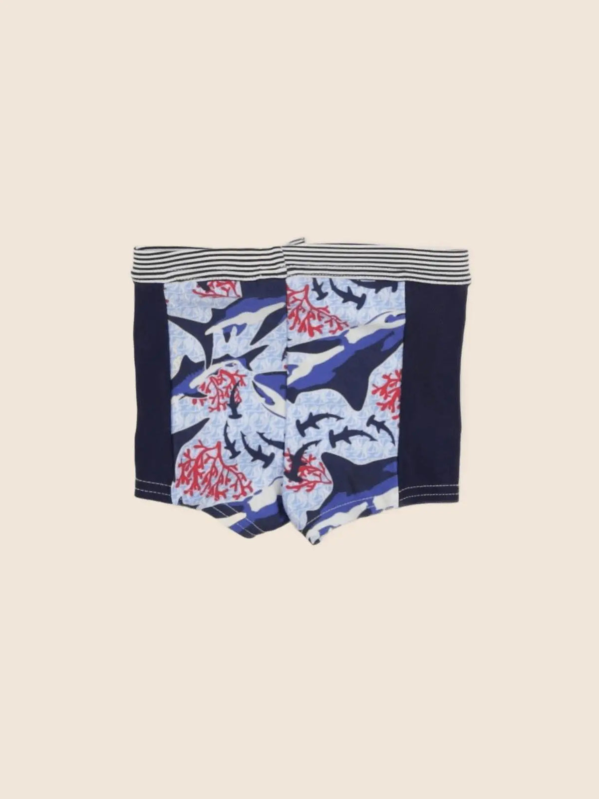 Petit Bateau - maillot de bain bleu - 6 mois