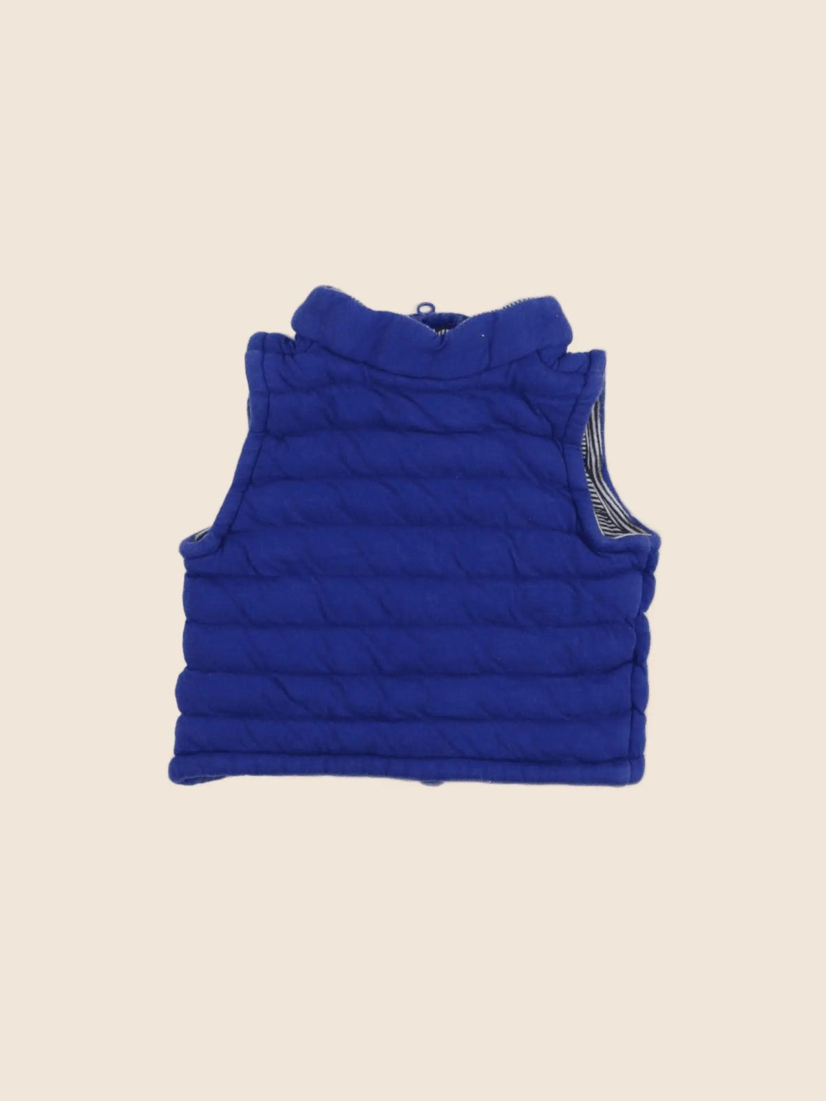 Petit Bateau - doudoune bleu - 6 mois