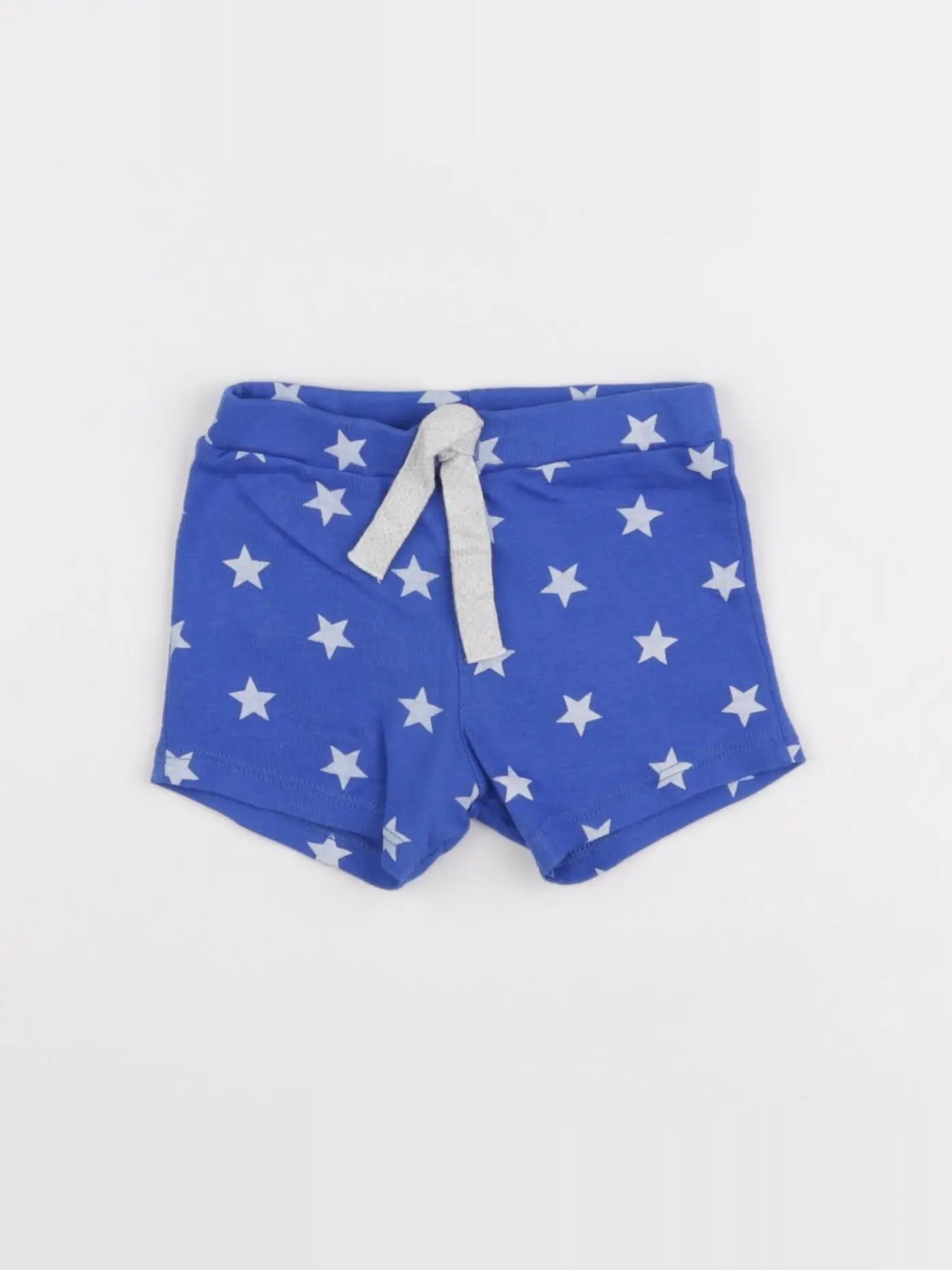 Petit Bateau - short bleu - 6 mois
