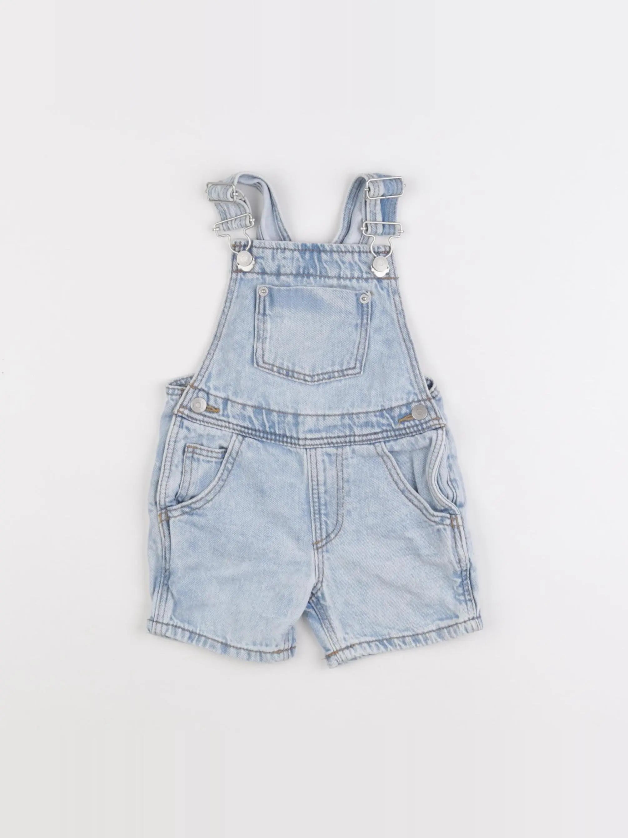 Zara - salopette bleu - 3/6 mois