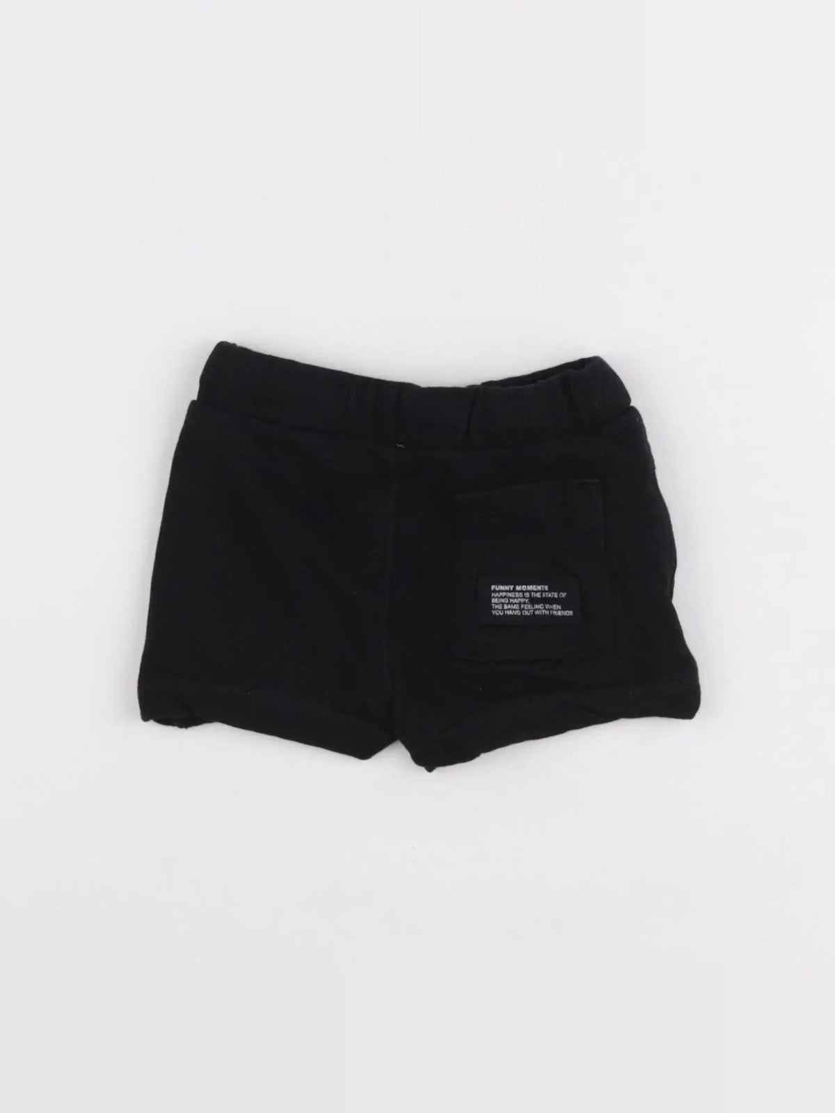 Zara - short noir - 3/6 mois