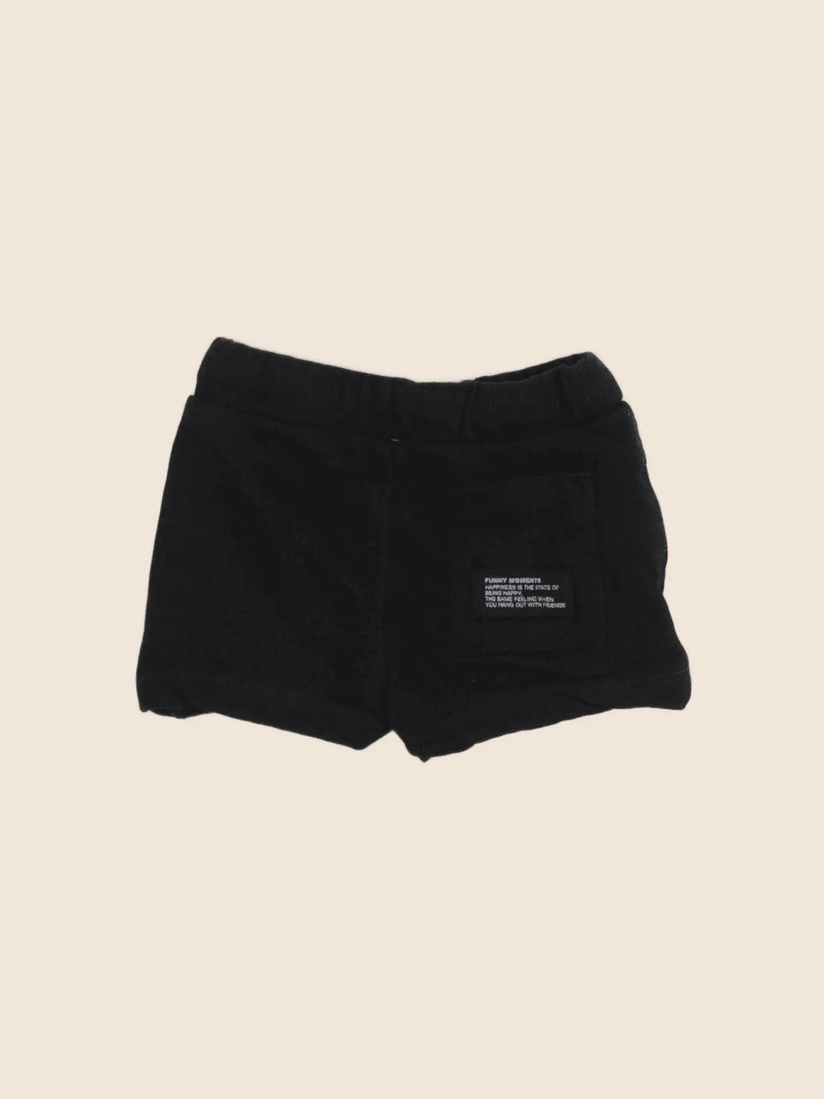 Zara - short noir - 3/6 mois