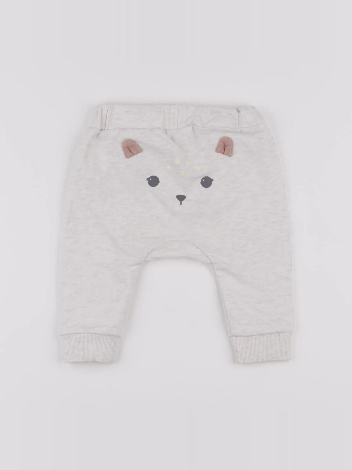 H&M - sarouel beige - 3/6 mois